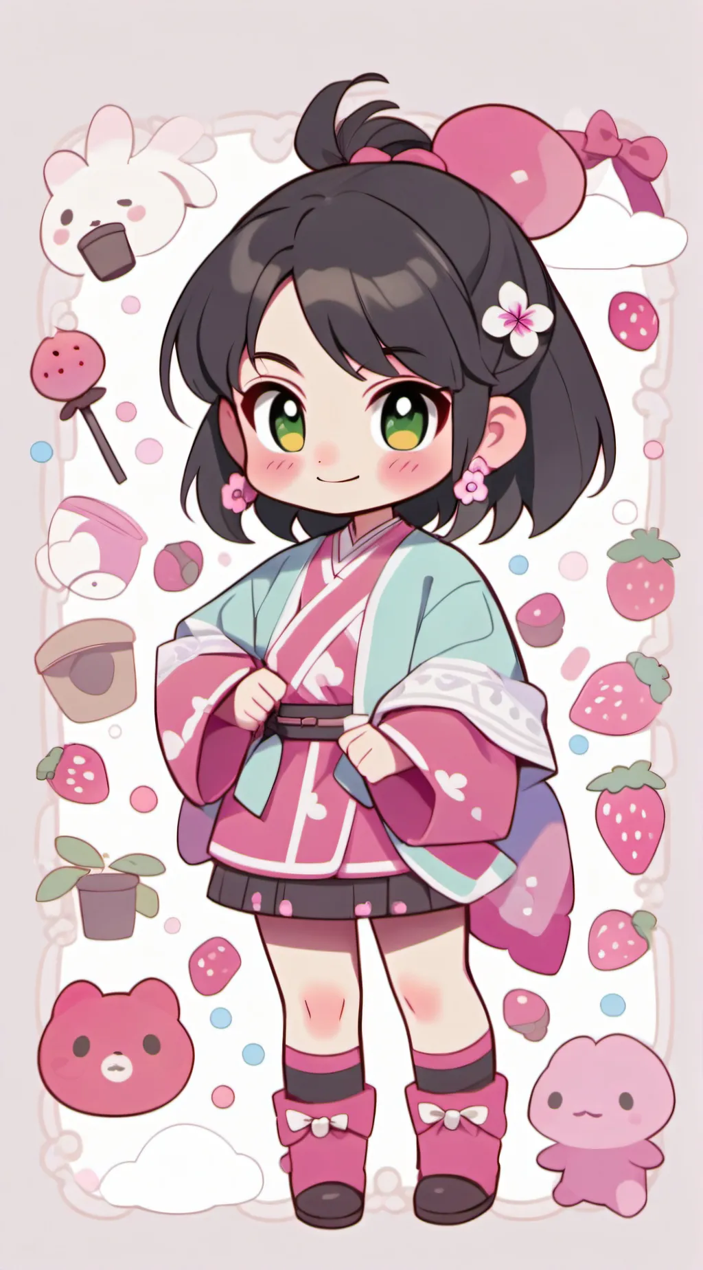 ai character: I'm quitting  background