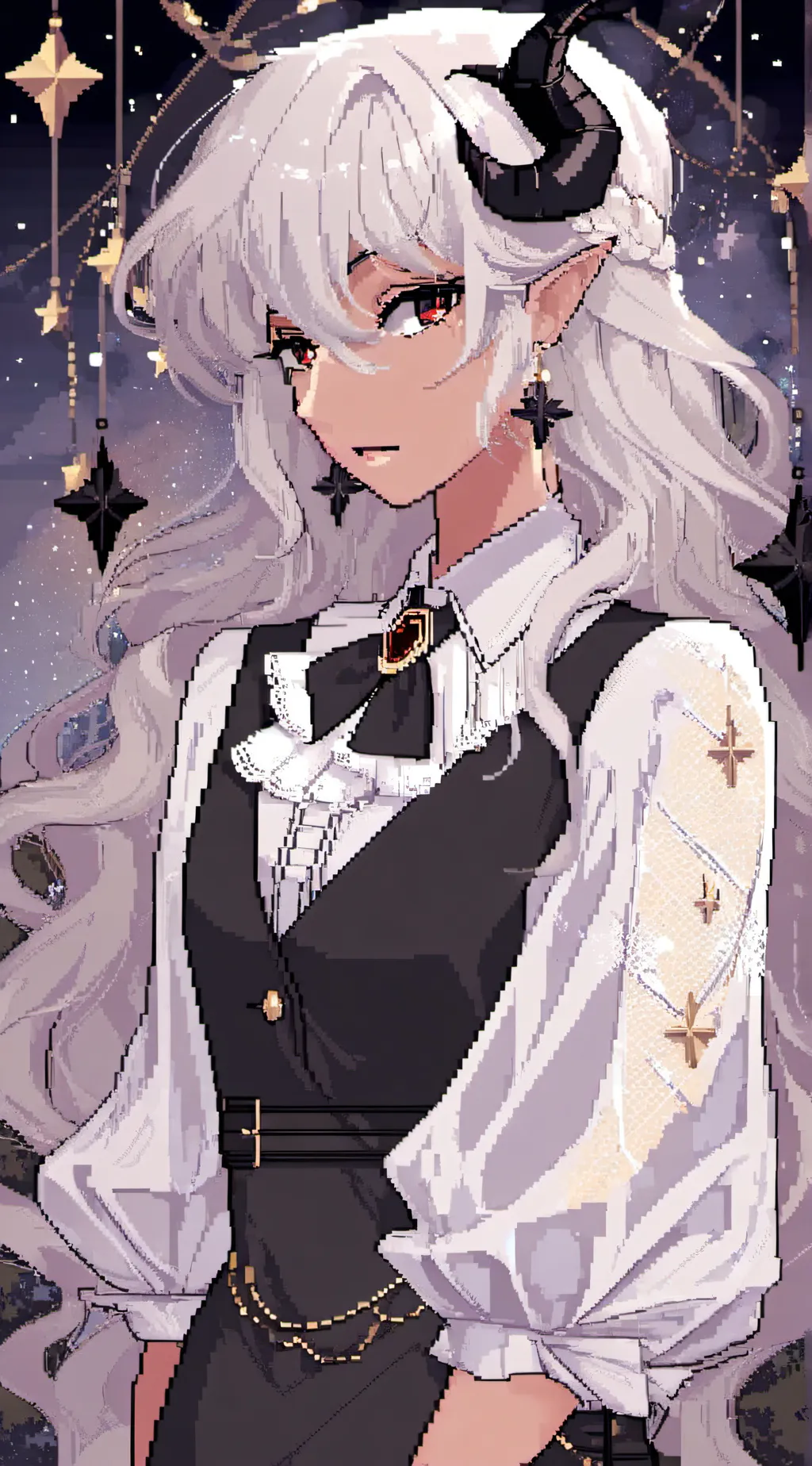 ai character: 𖤐Subject Z𖤐 background