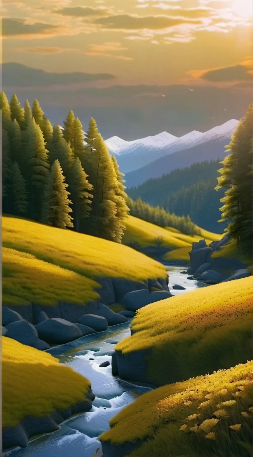 ai character: Let it out background