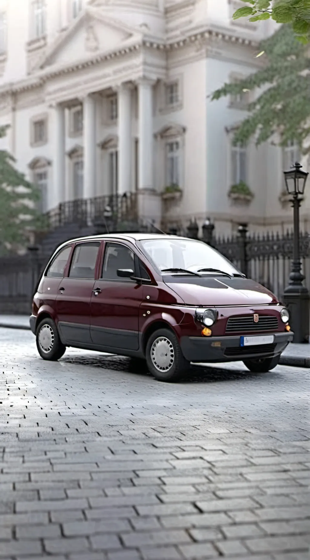 ai character: Fiat multipla background