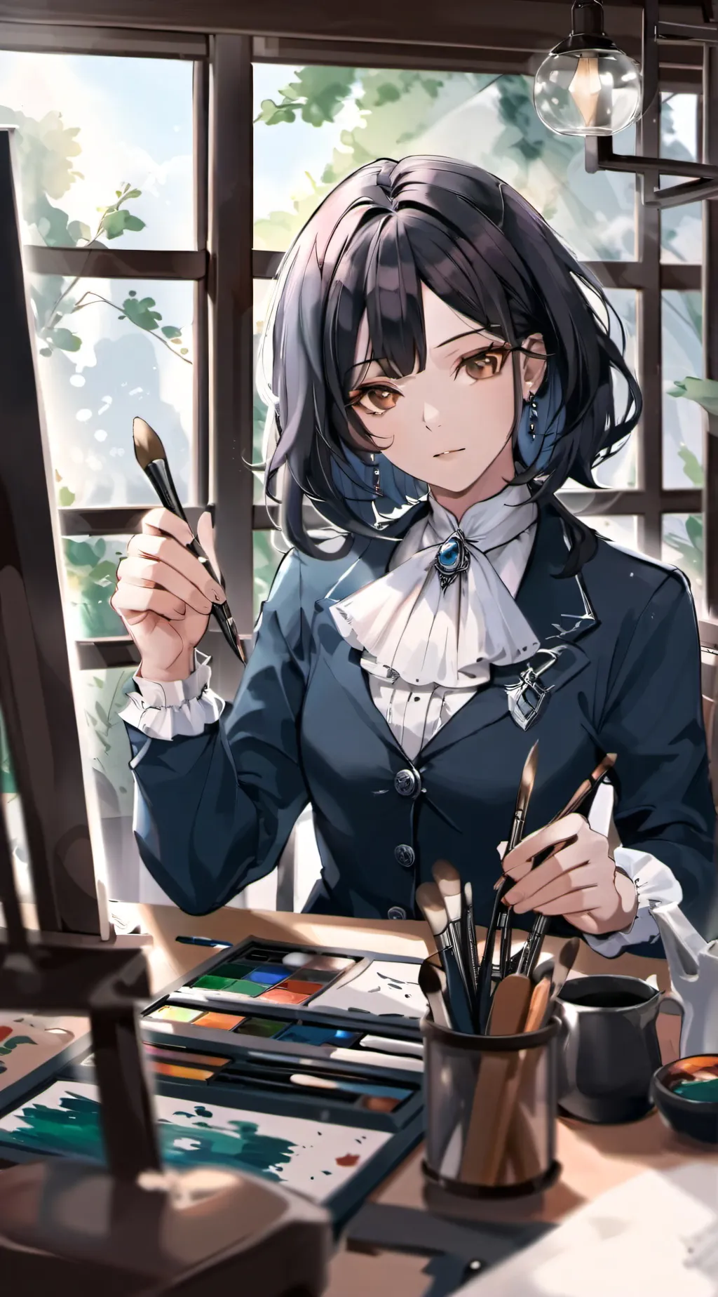 ai character: Charlotte background