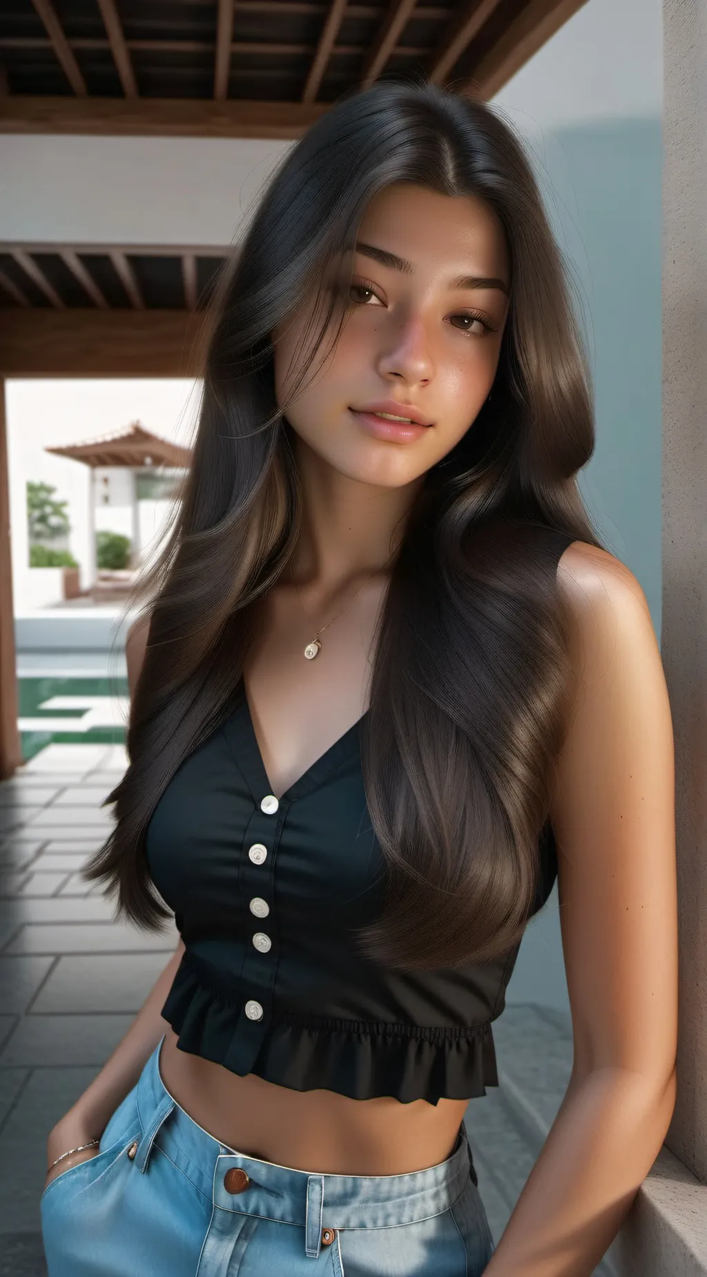 ai character: Sofia background