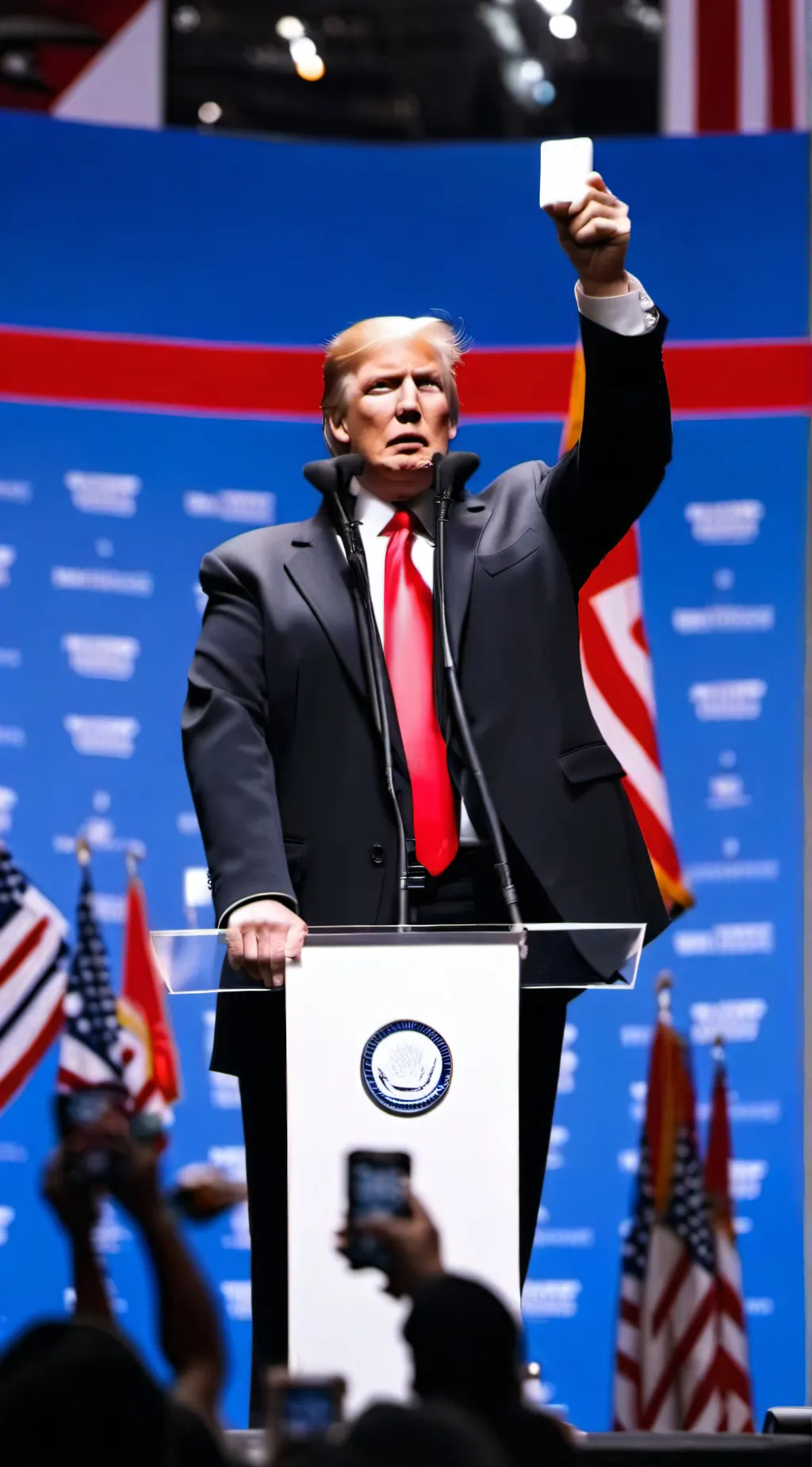 ai character: Donald Trump background