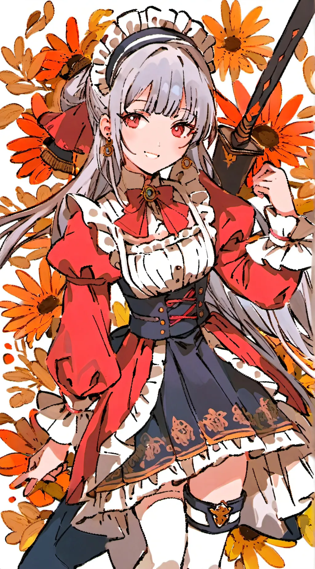 ai character: Akari background