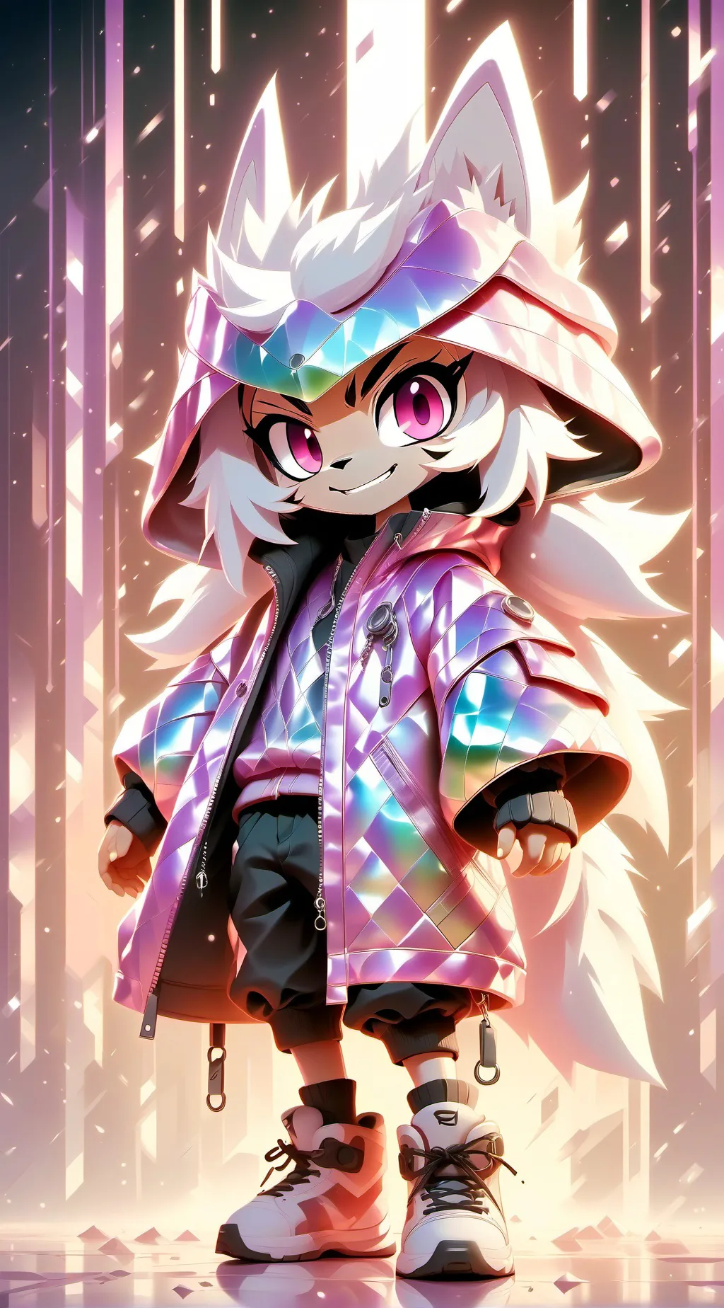 ai character: sonadow background