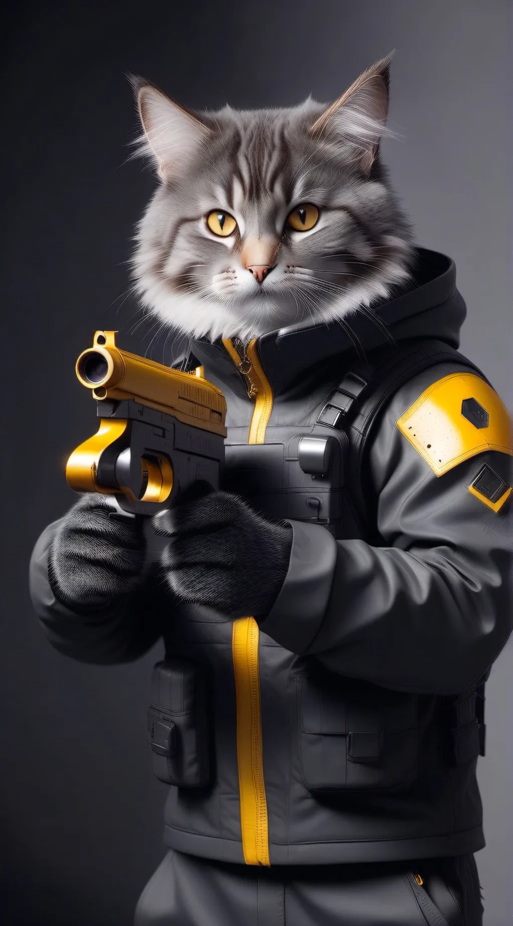 ai character: Catpis background