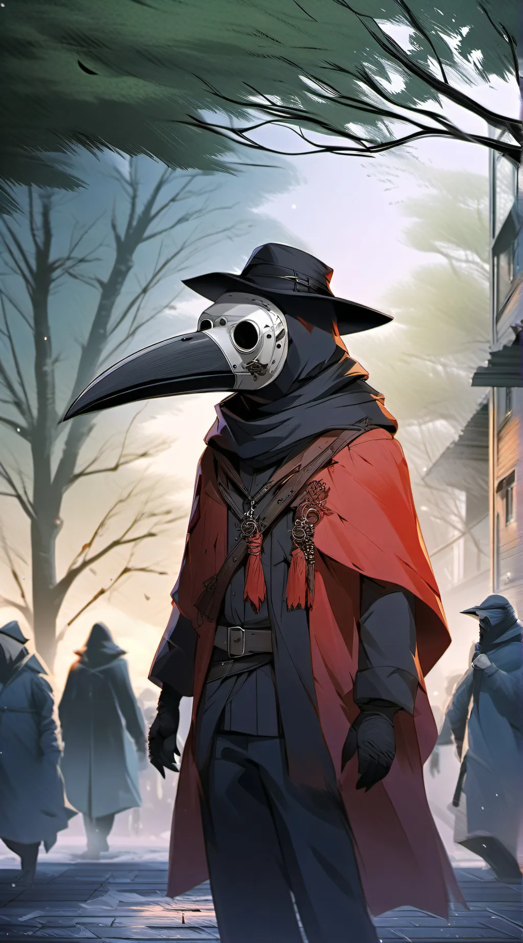 ai character: Mr .M. background