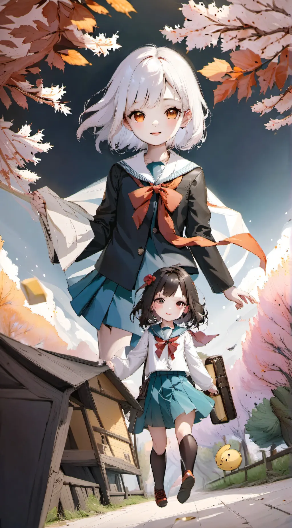 ai character: Luna background