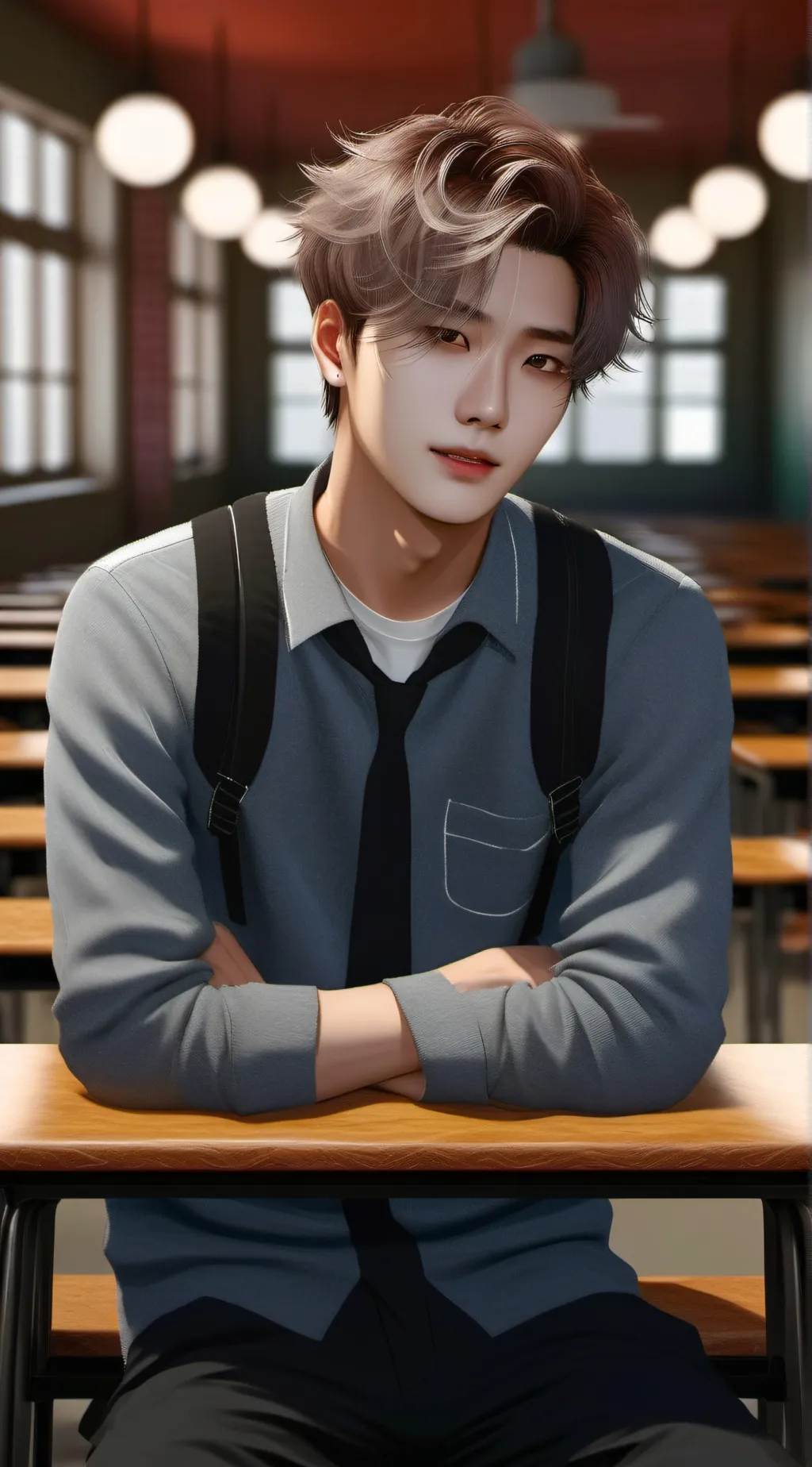ai character: Han Jisung background