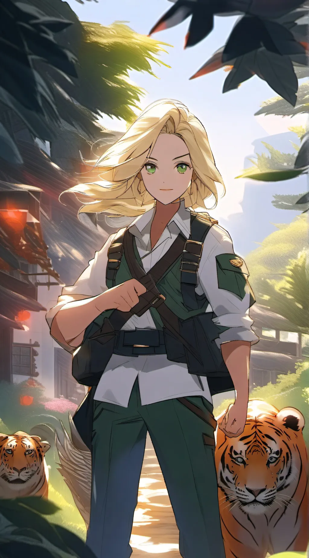 ai character: Gerald background