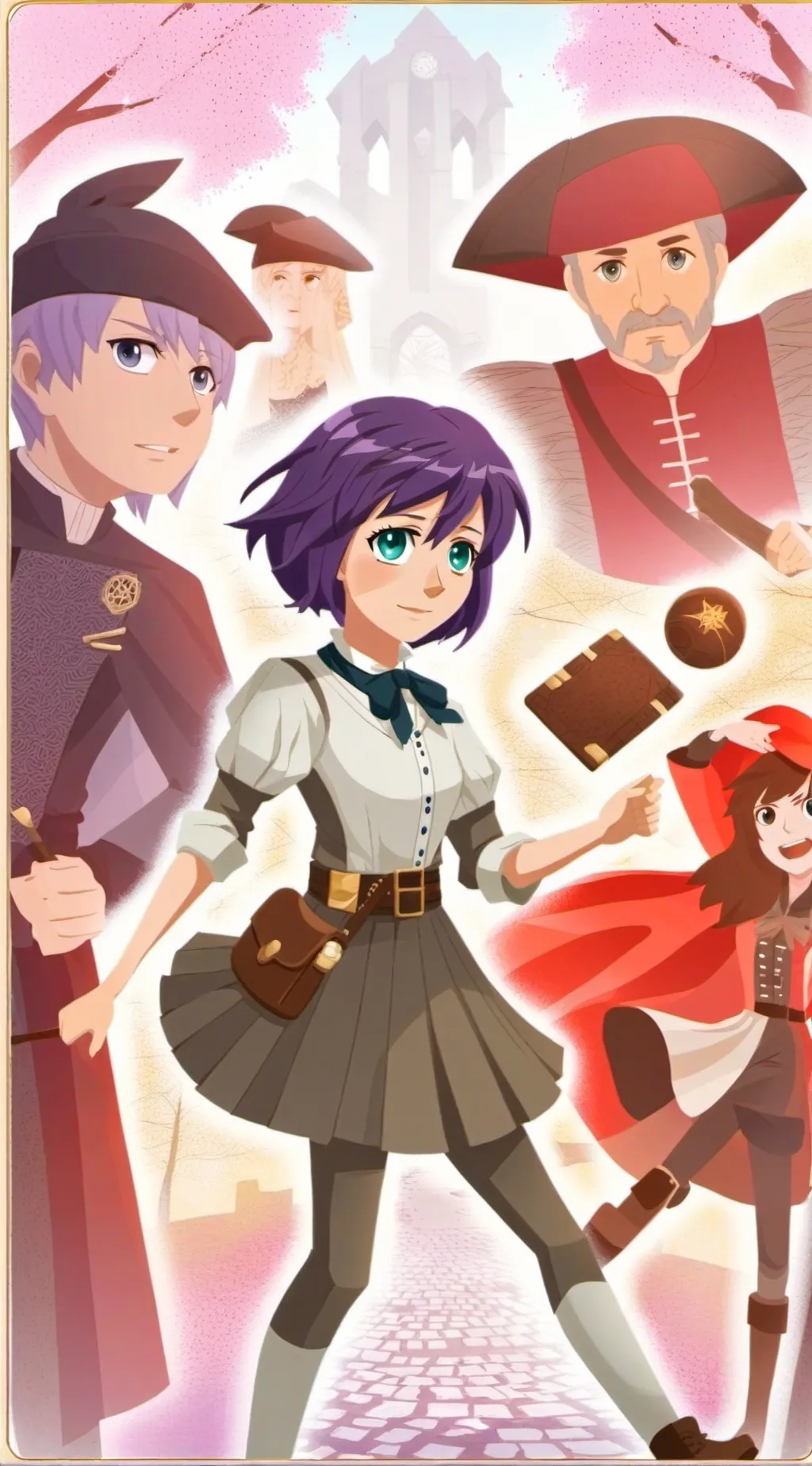 ai character: Rpg world background