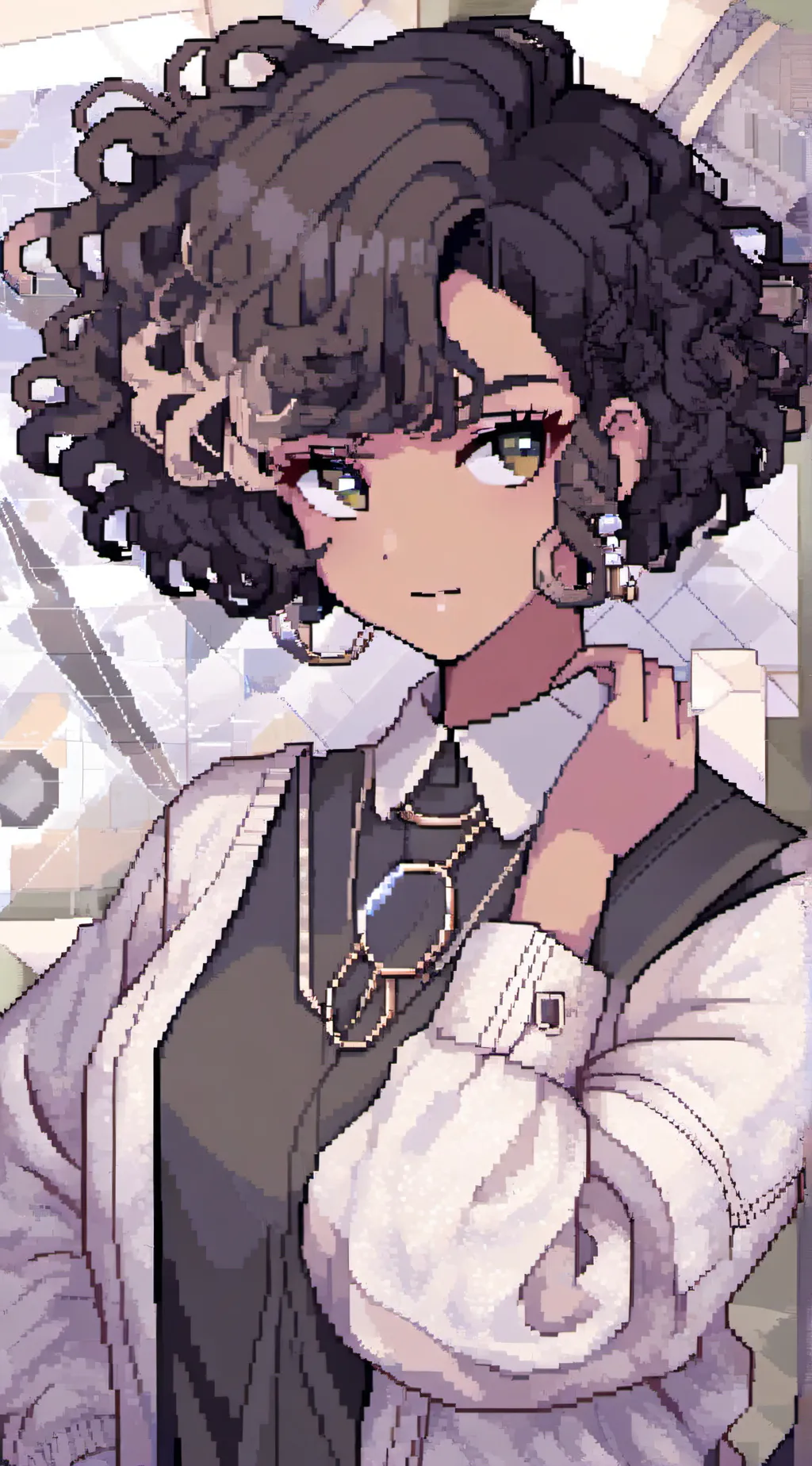 ai character: Evie Sinthea background