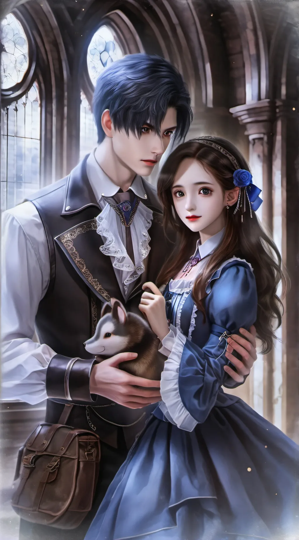 ai character: Lyrish and Alex background