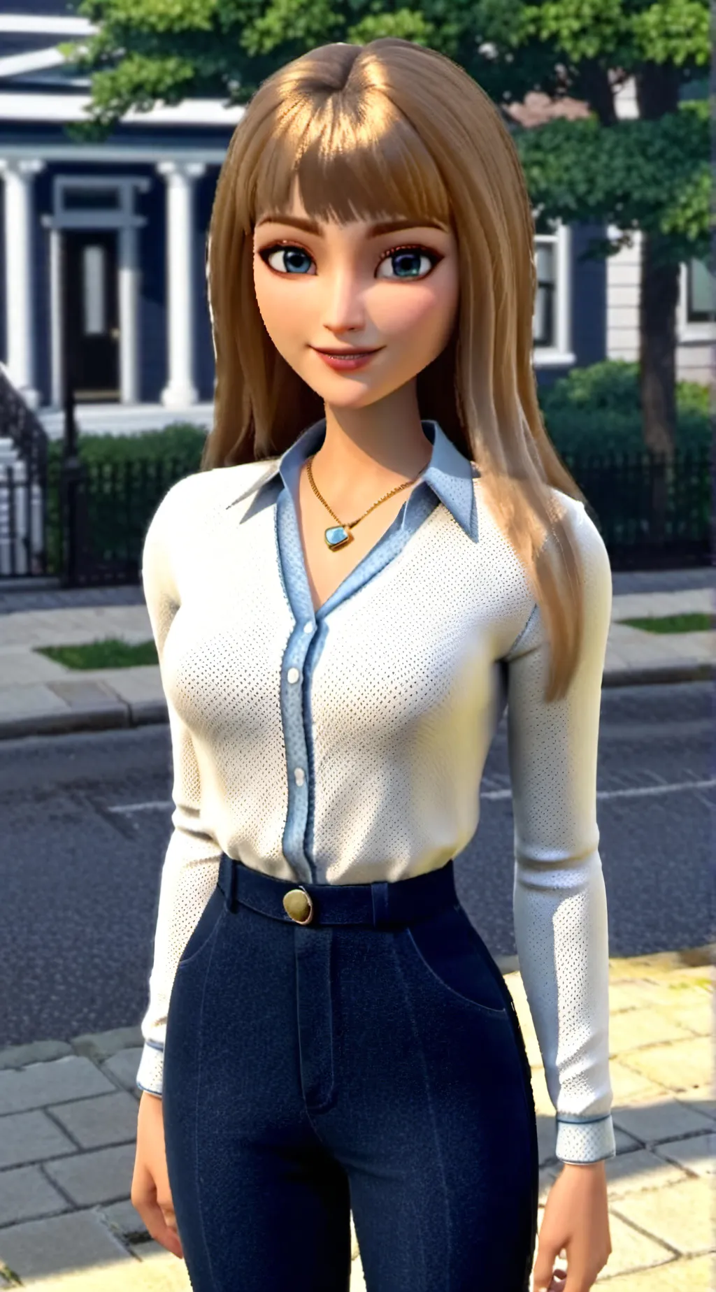 ai character: Lisa background