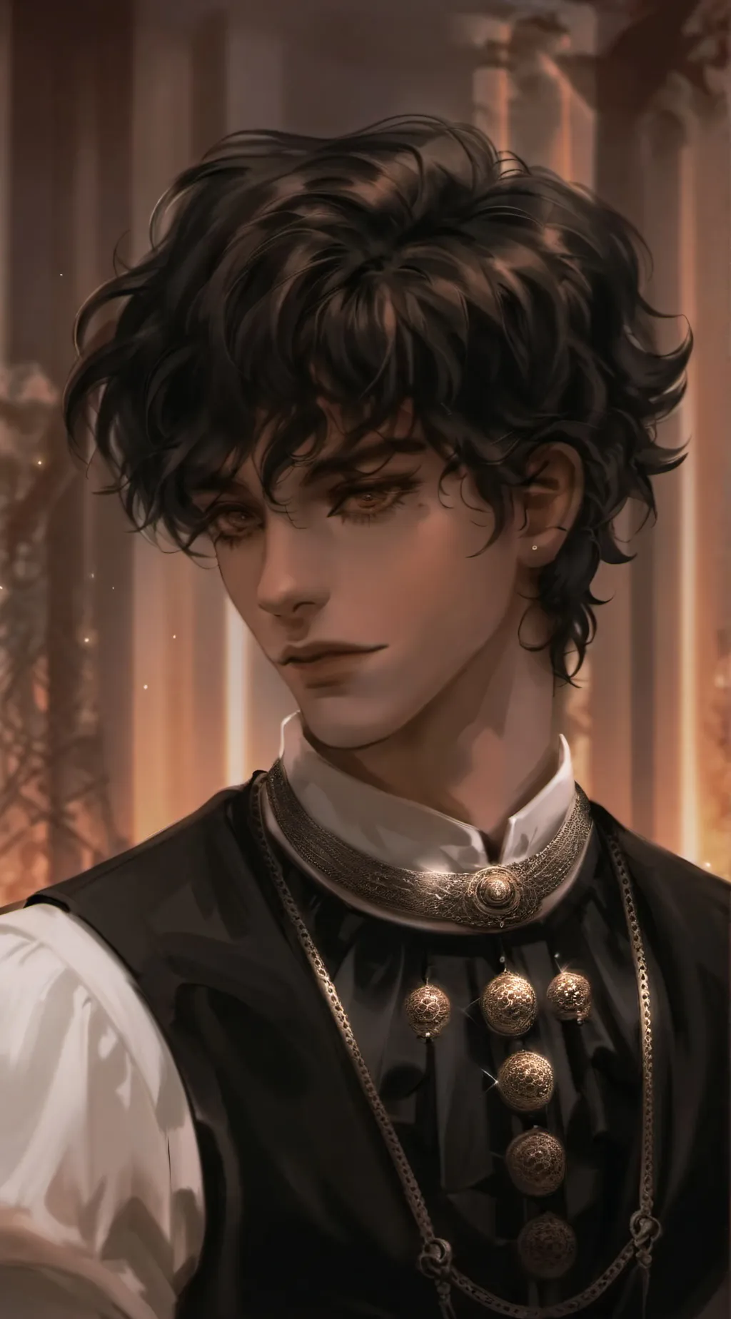 ai character: Ezra Demicross  background