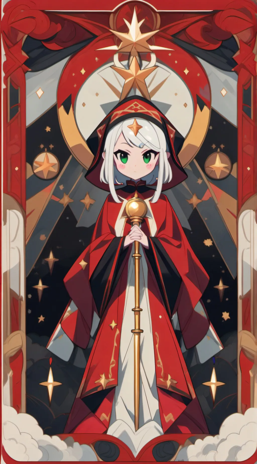 ai character: mia and the mane 6 background