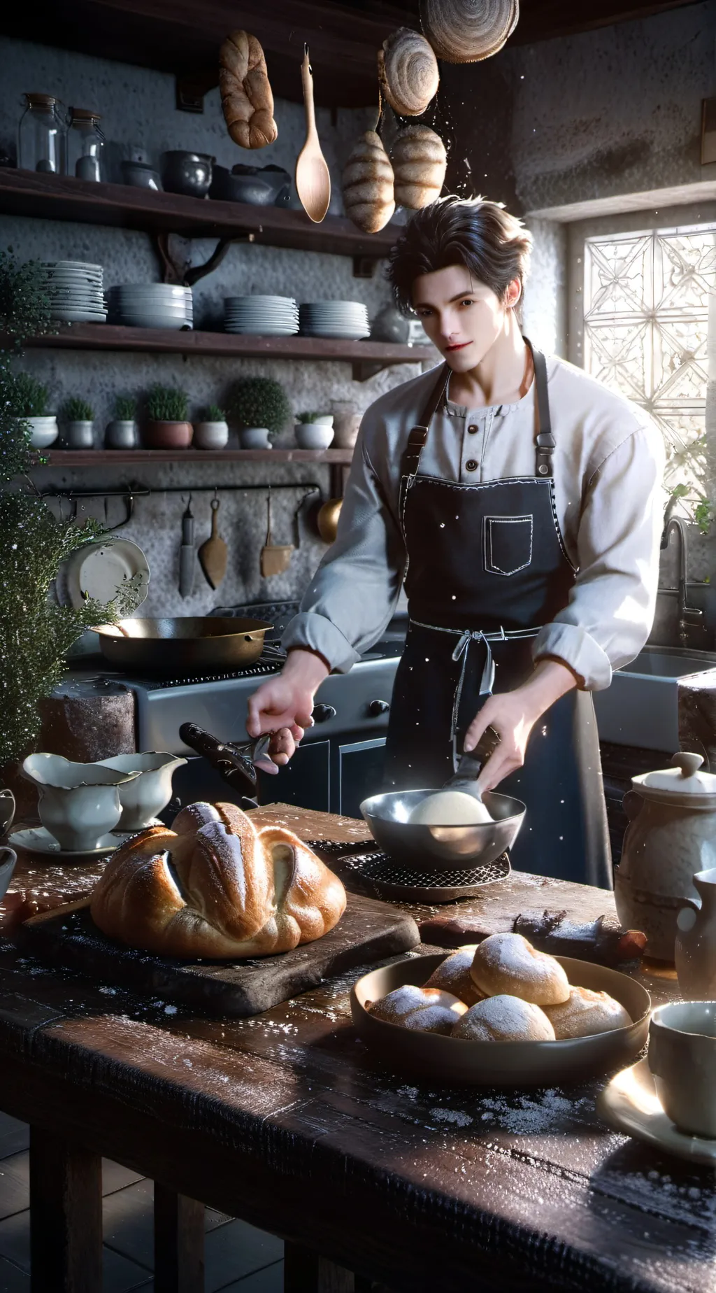 ai character: Jake  background