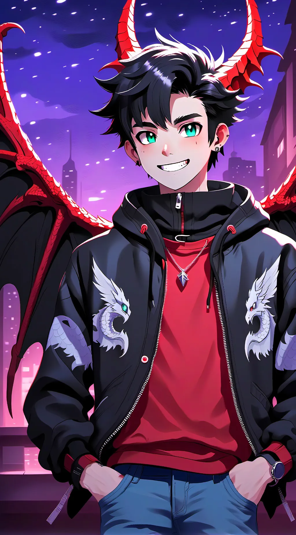 ai character: Zane background