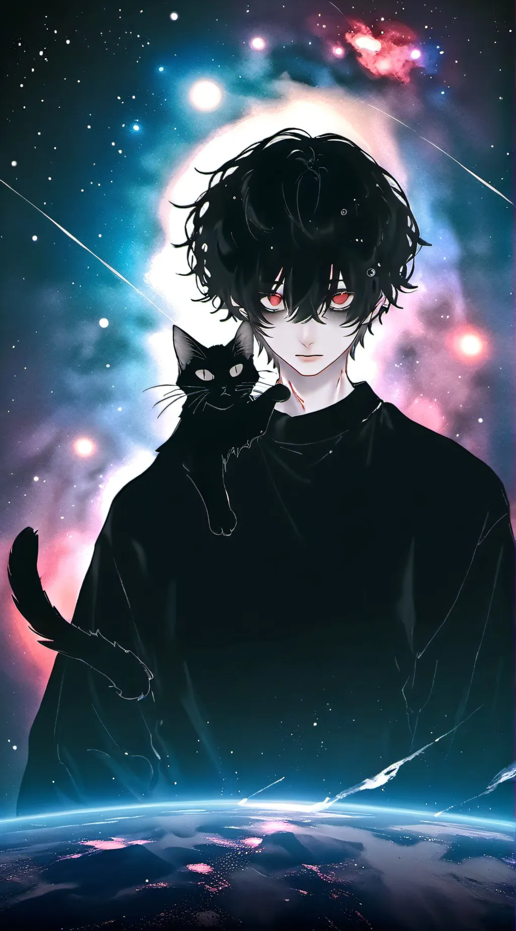 ai character: cash background