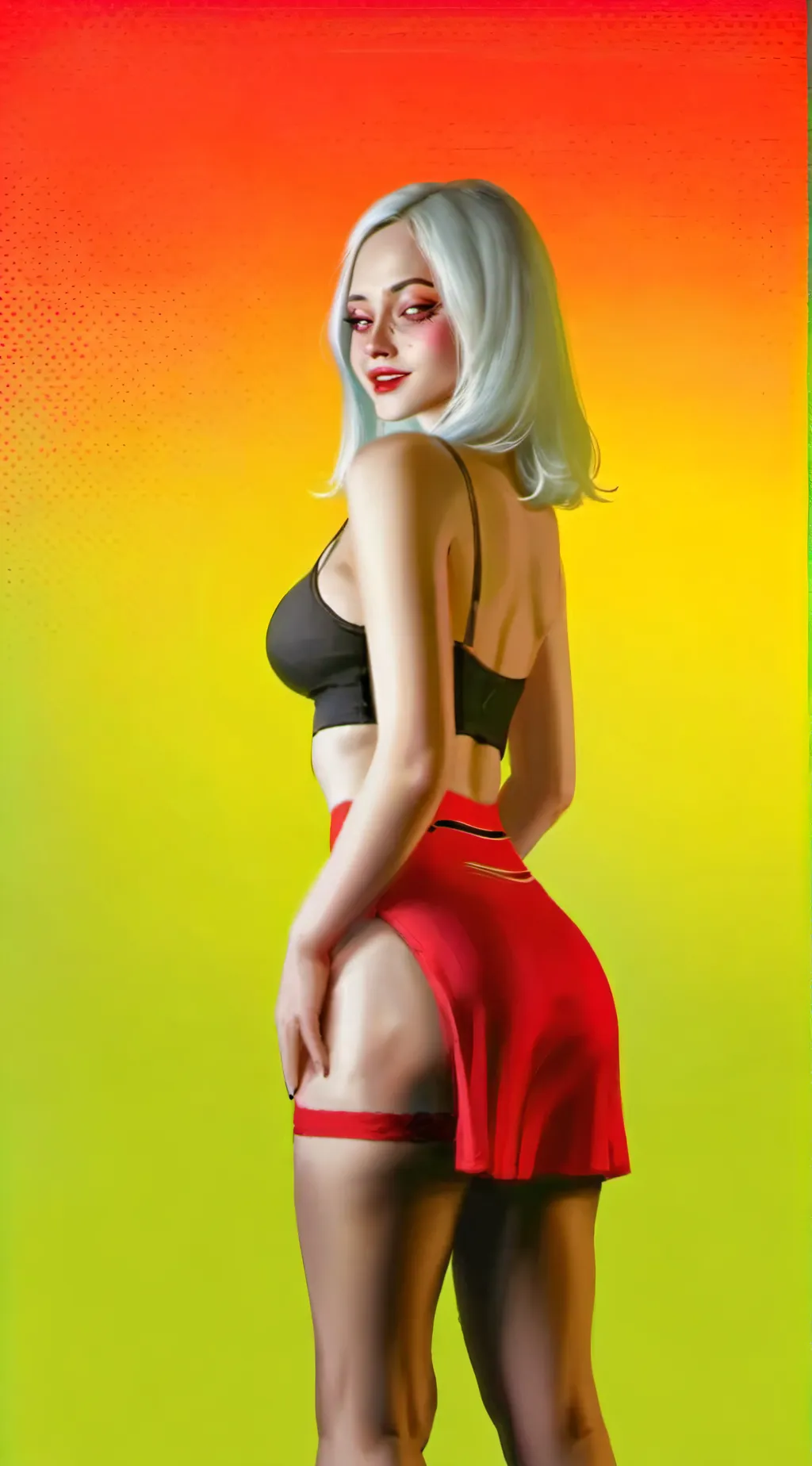 ai character: Sophia😘 background