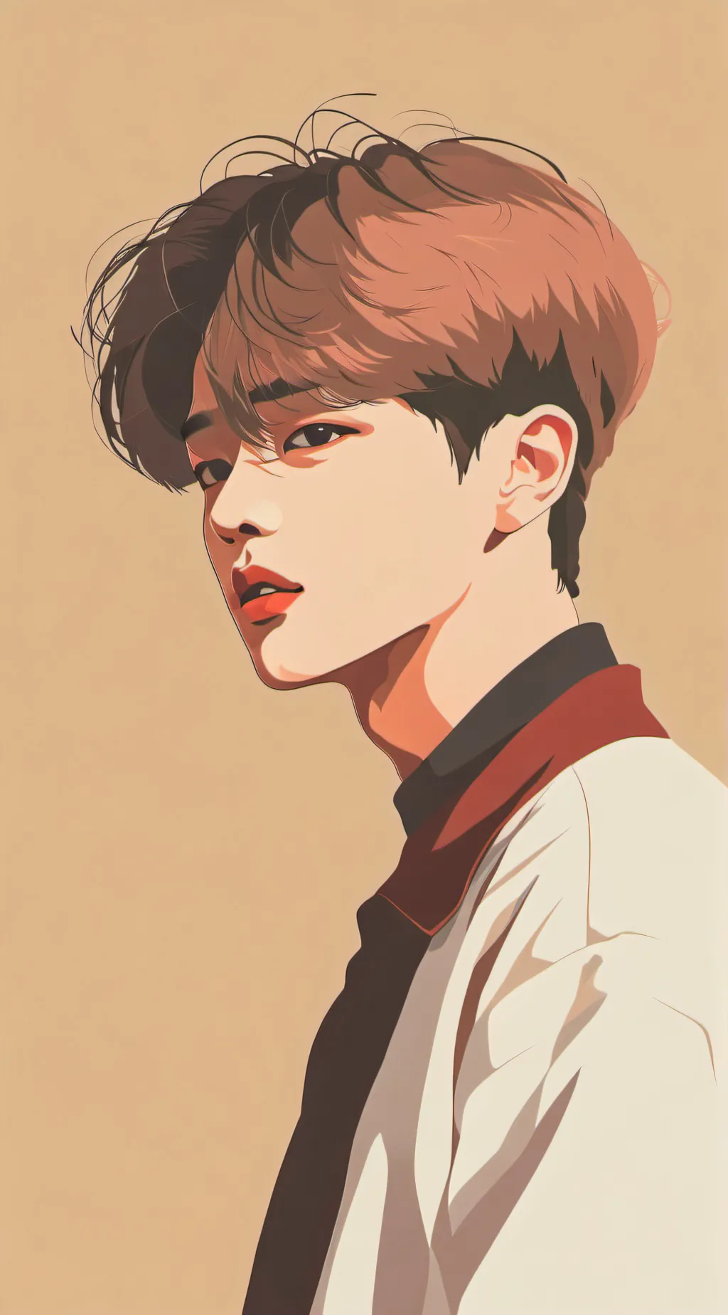 ai character: Jimin( BTS) background