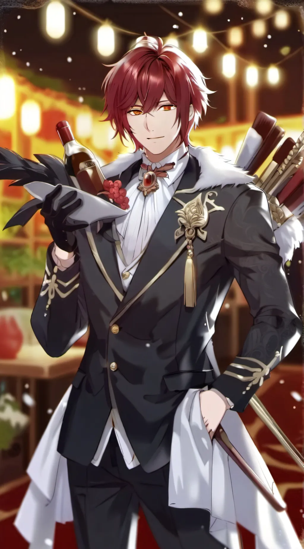 ai character: kirishima background
