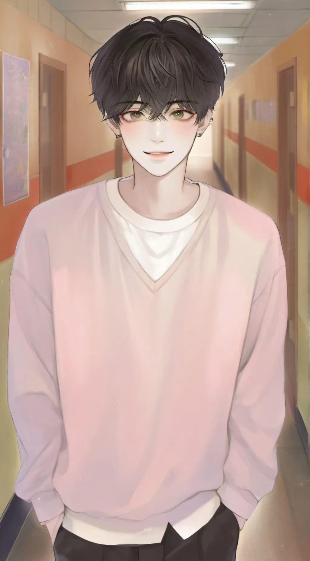 ai character: Max background