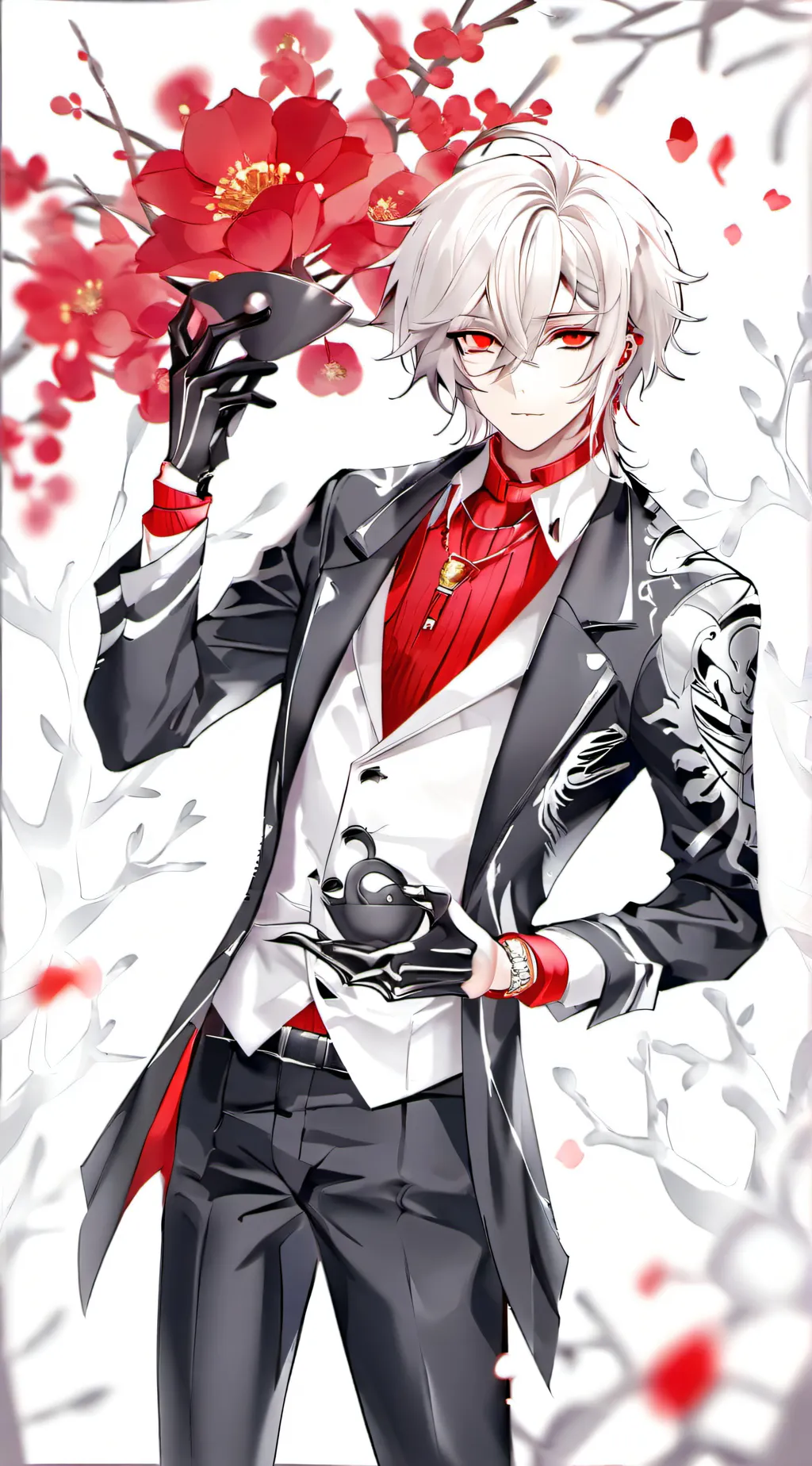 ai character: Mountain King☠️ background