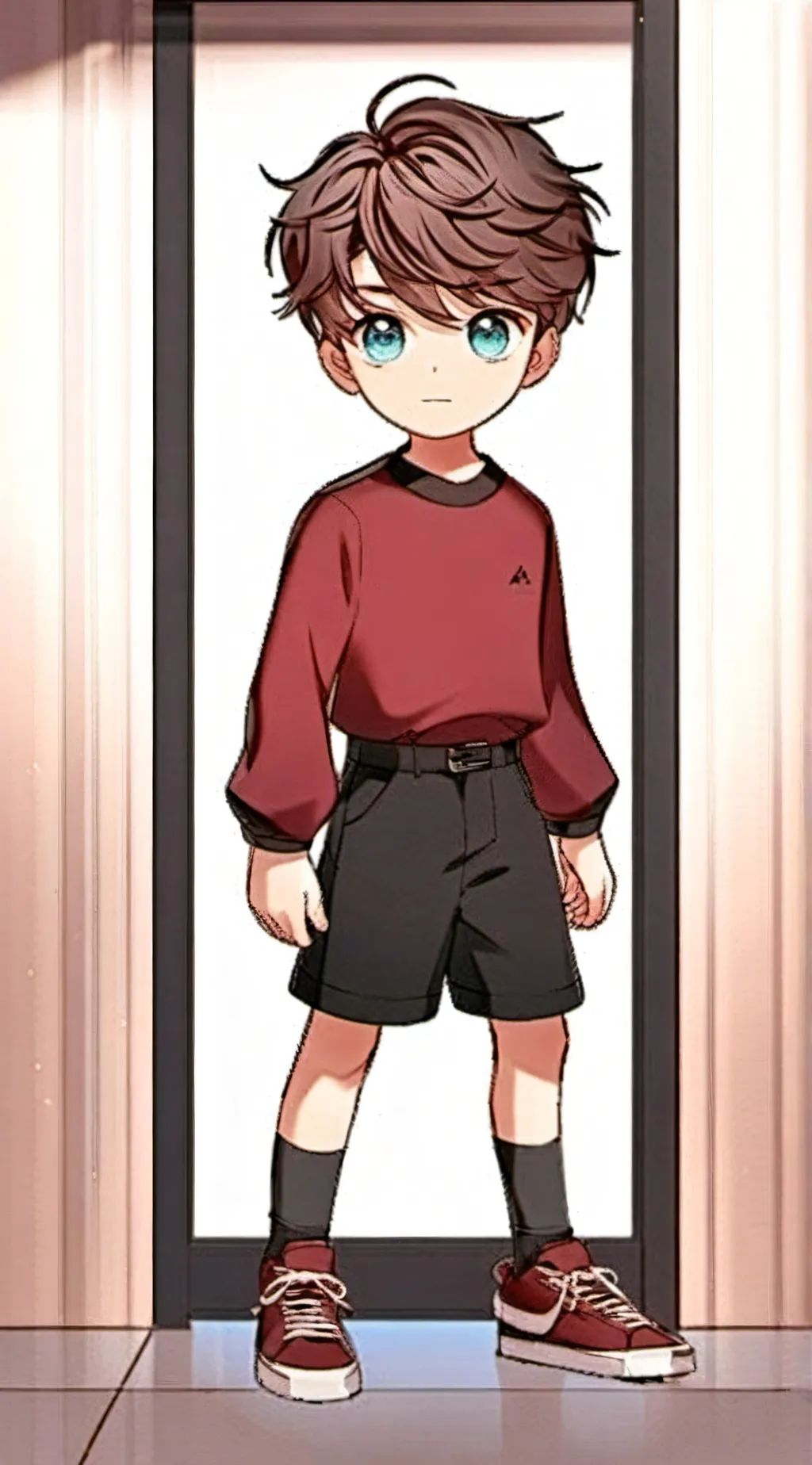 ai character: Theo background