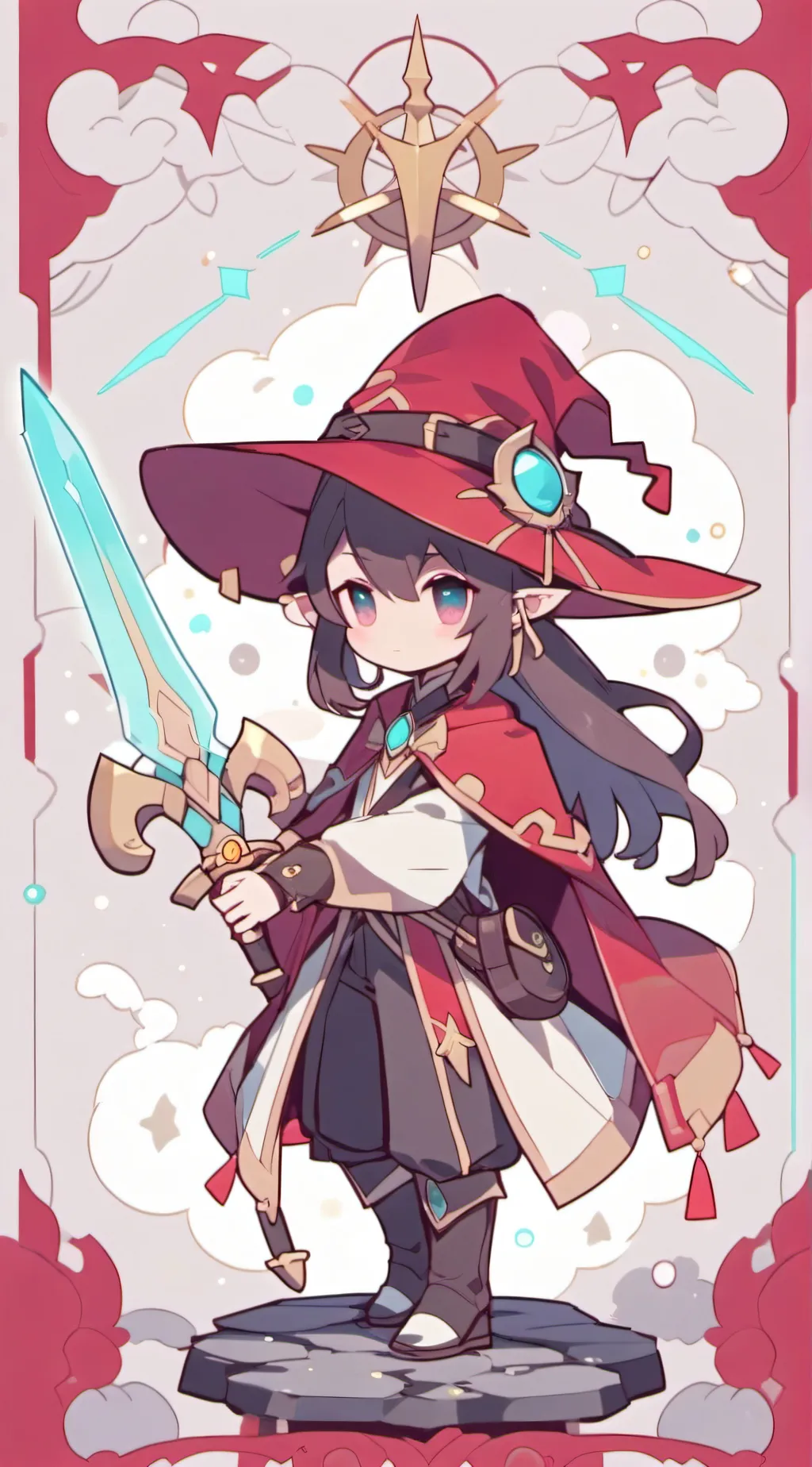 ai character: Wizard background