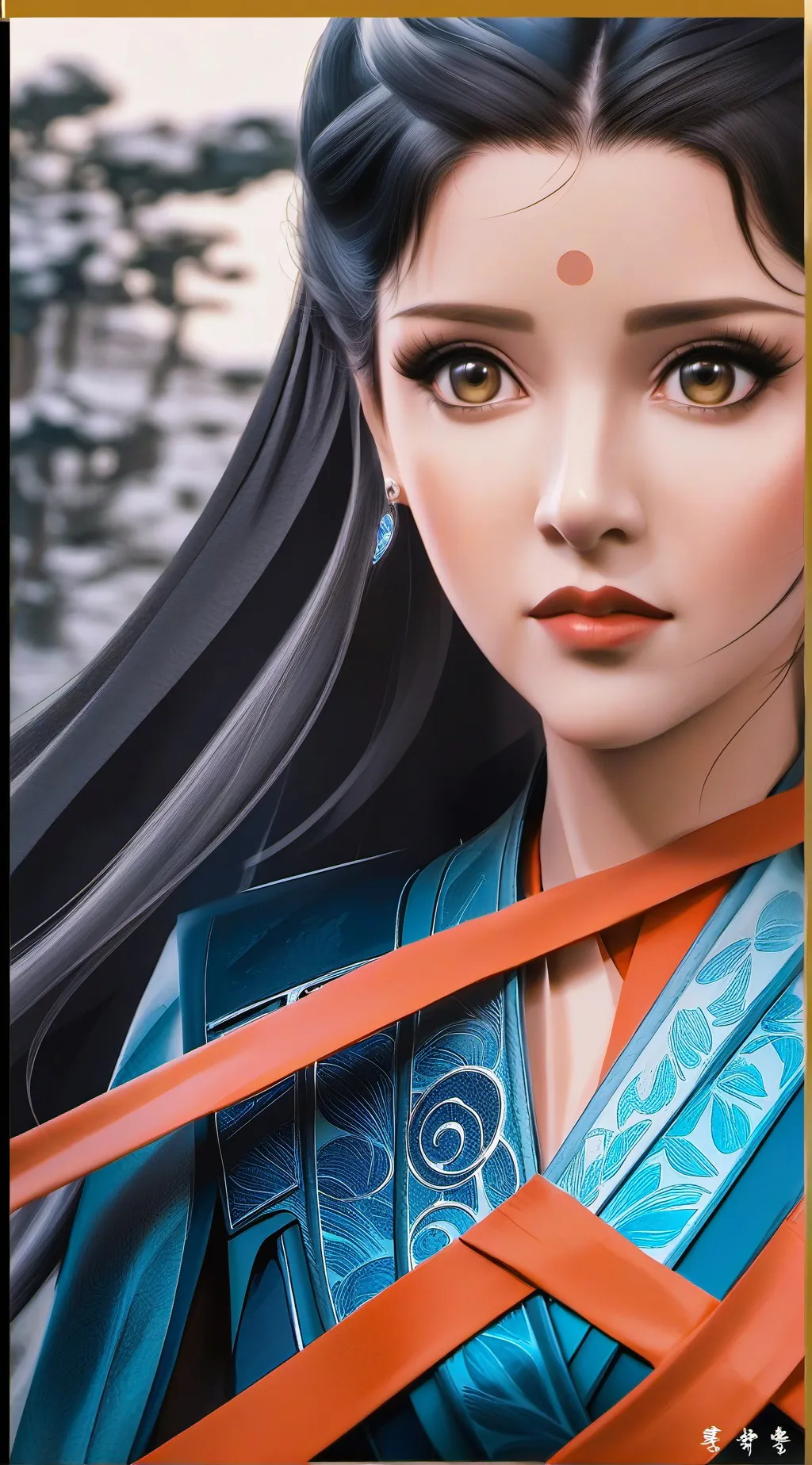 ai character: frown Alessa's background