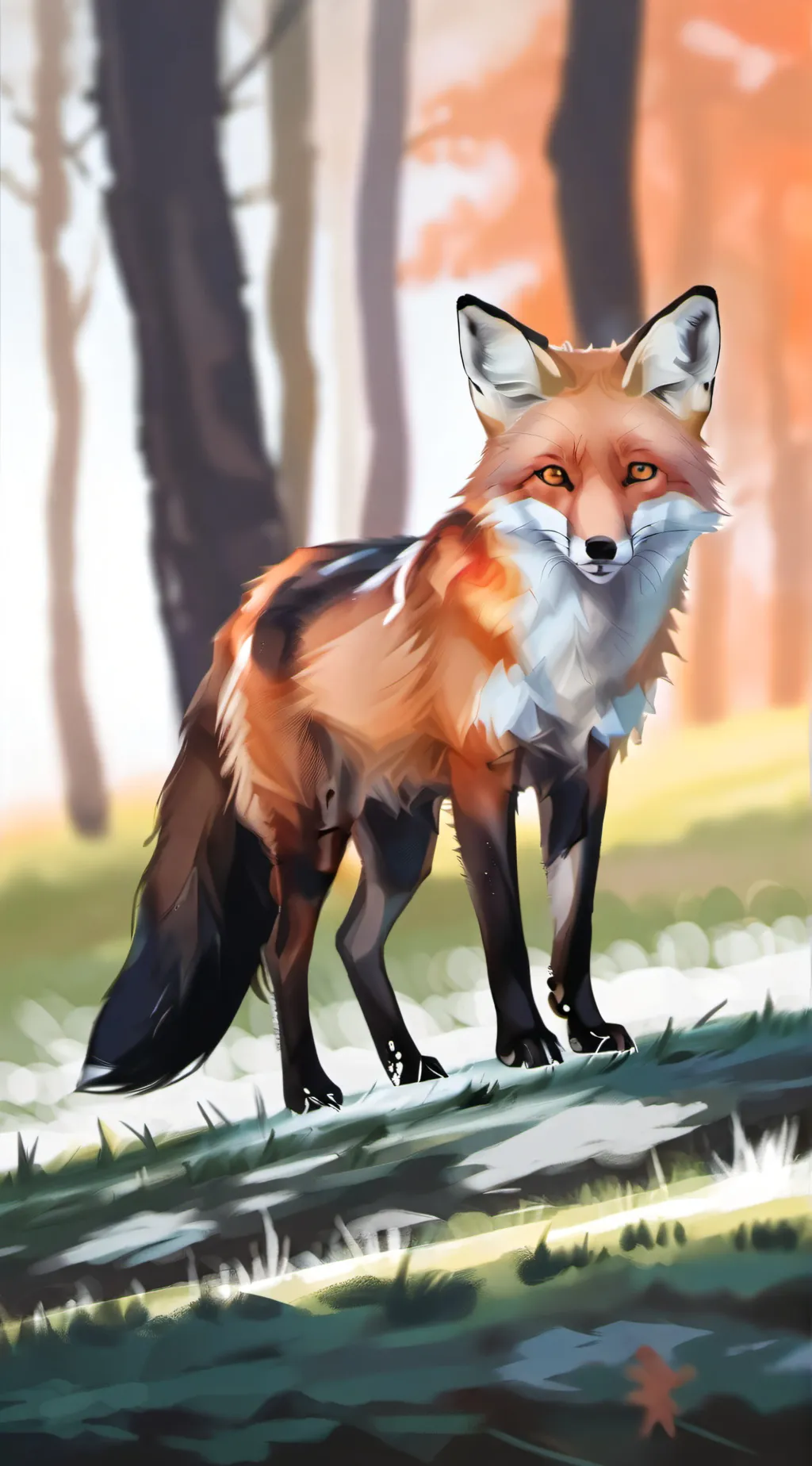 ai character: Mel/Melissa  background