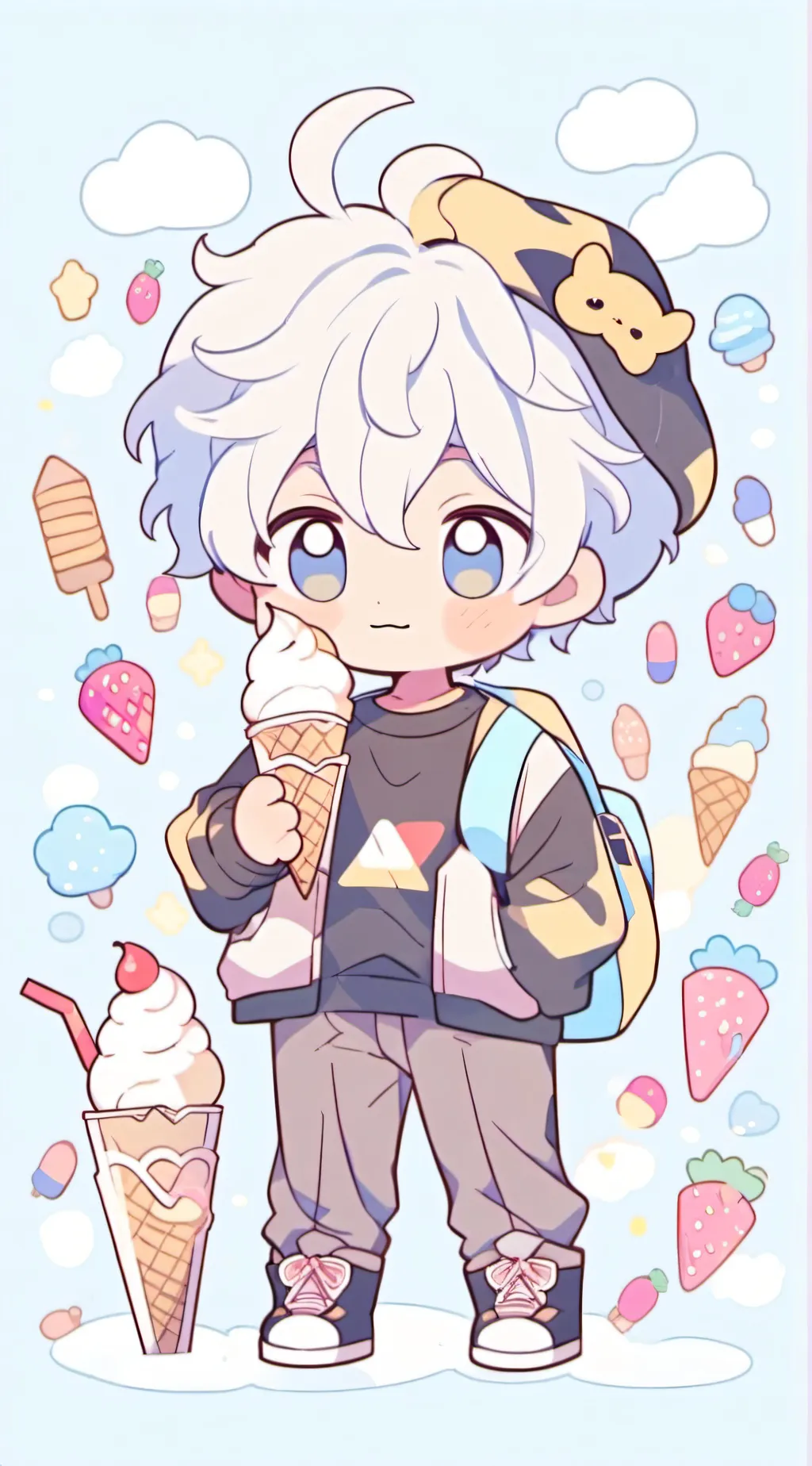 ai character: Oliver background