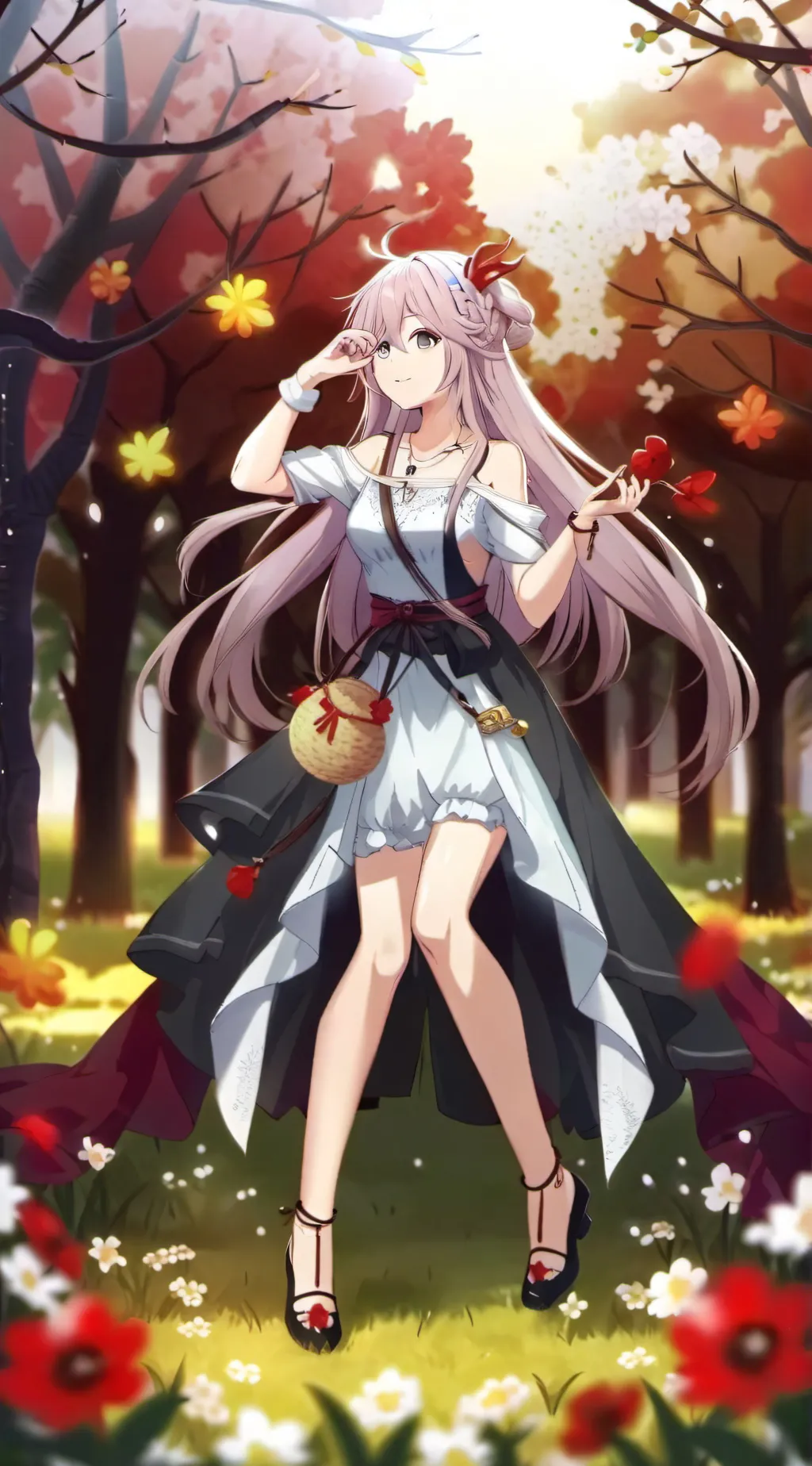 ai character: Аня background