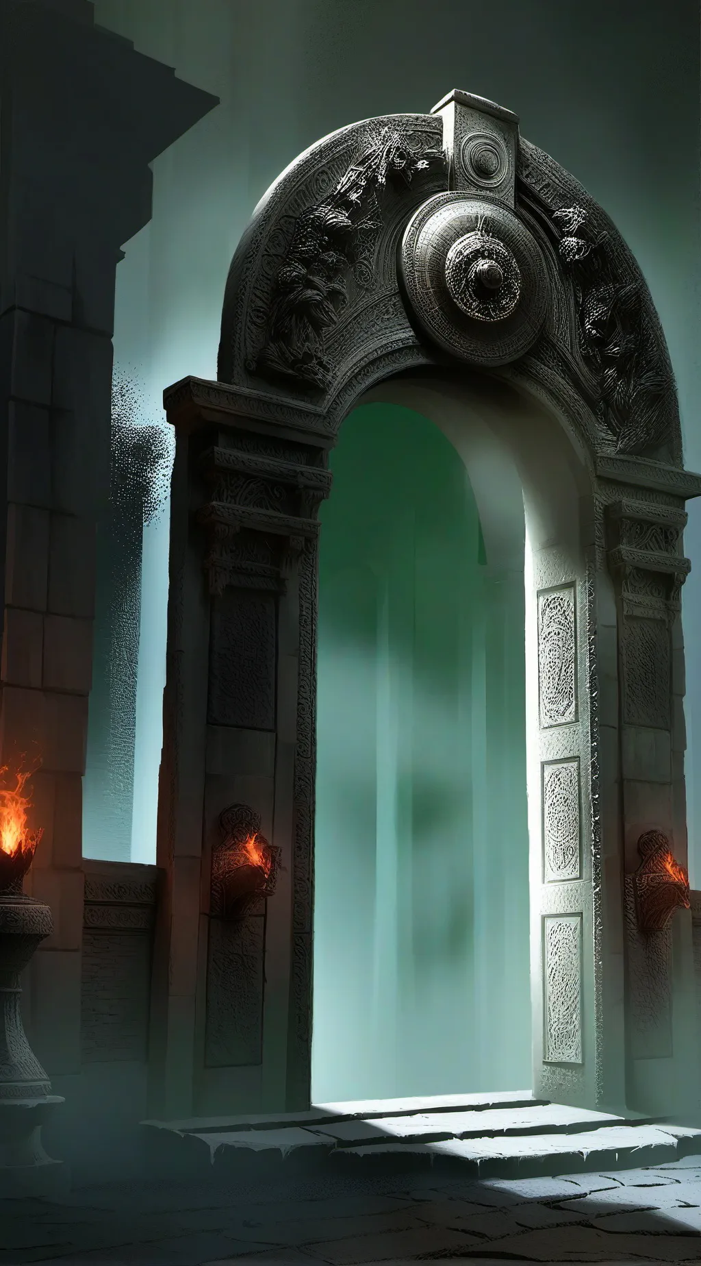 ai character: Doors background