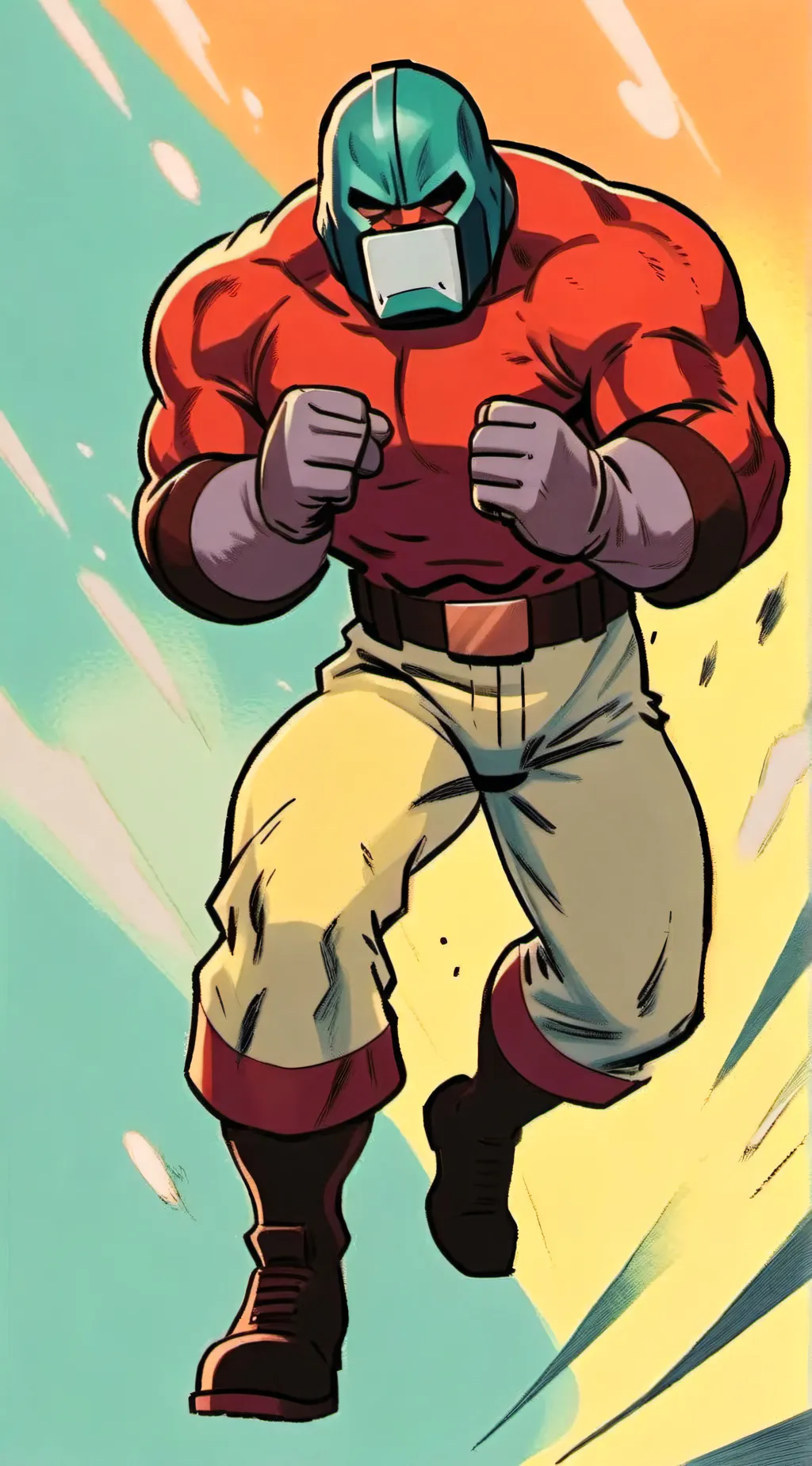 ai character: juggernaut  background