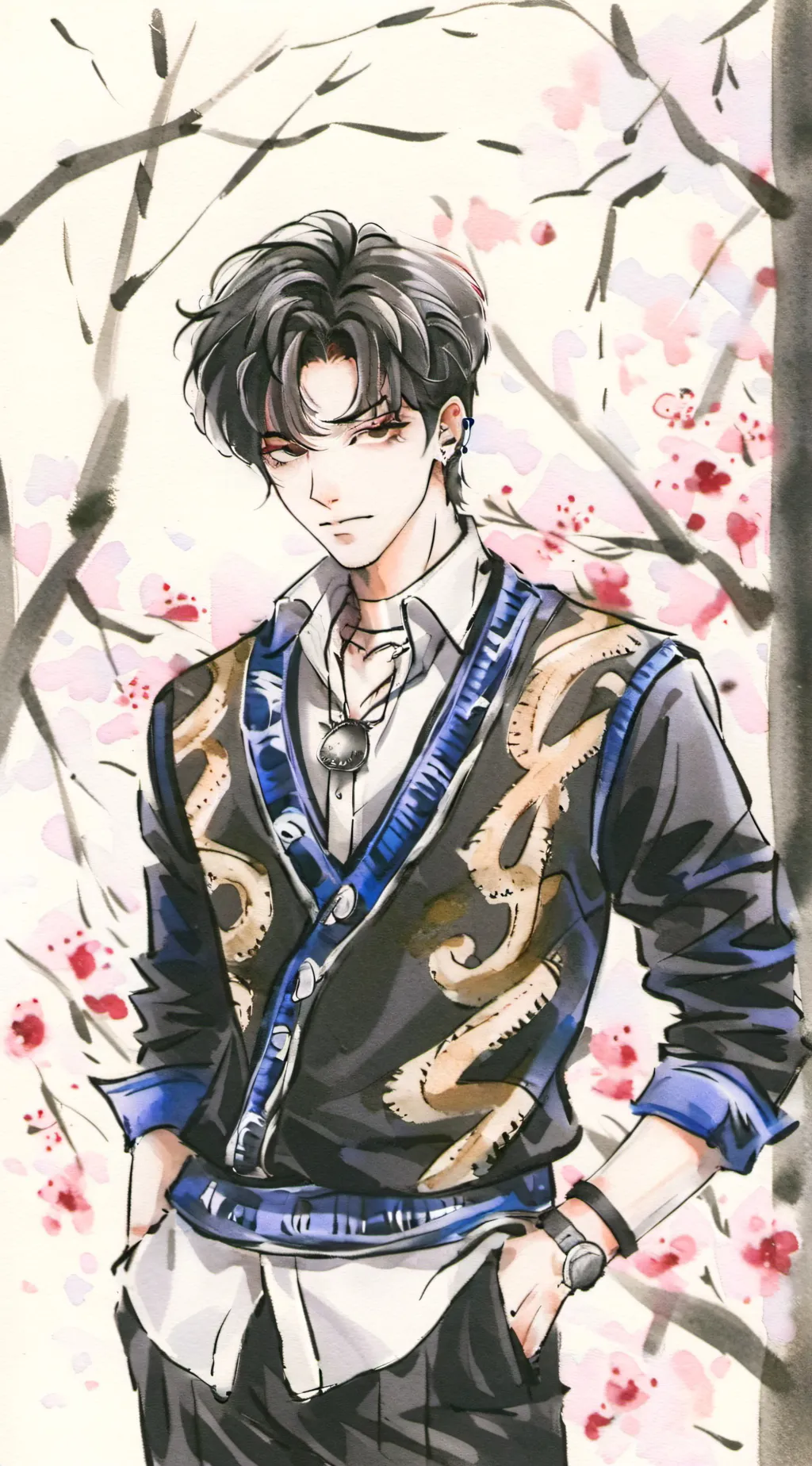 ai character: Zack background