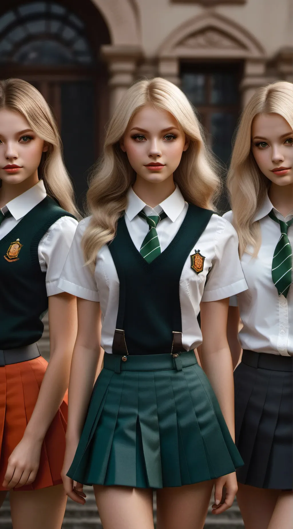 ai character: popular girls background