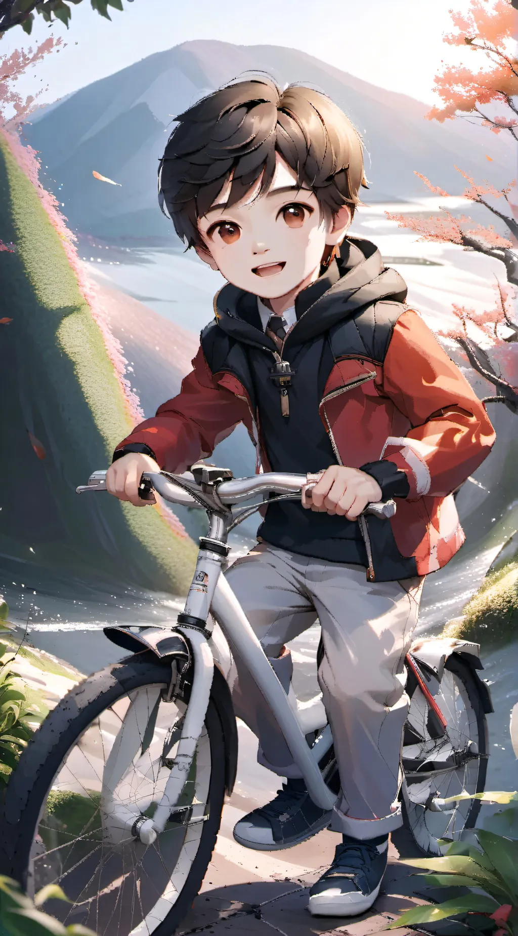 ai character: Leo background