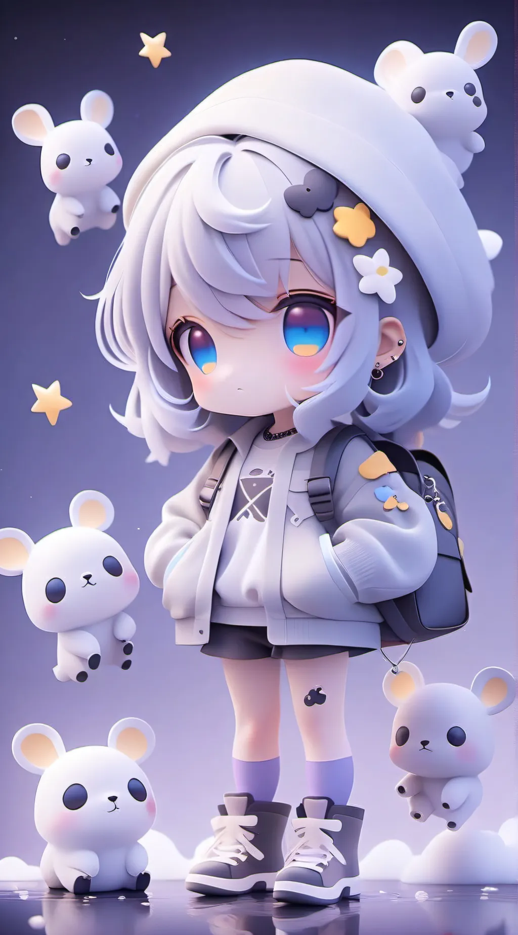 ai character: Lilly  background