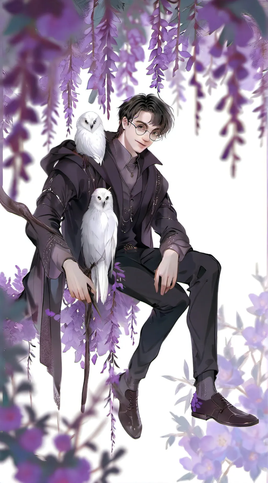 ai character: Harry potter background