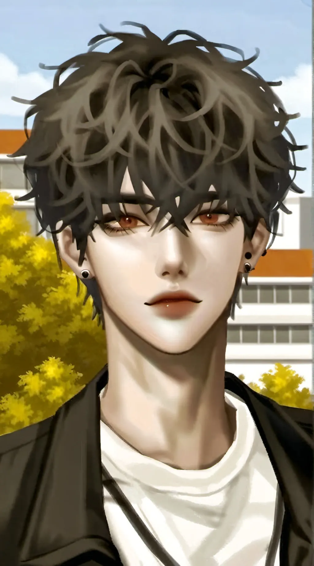 ai character: Evan background