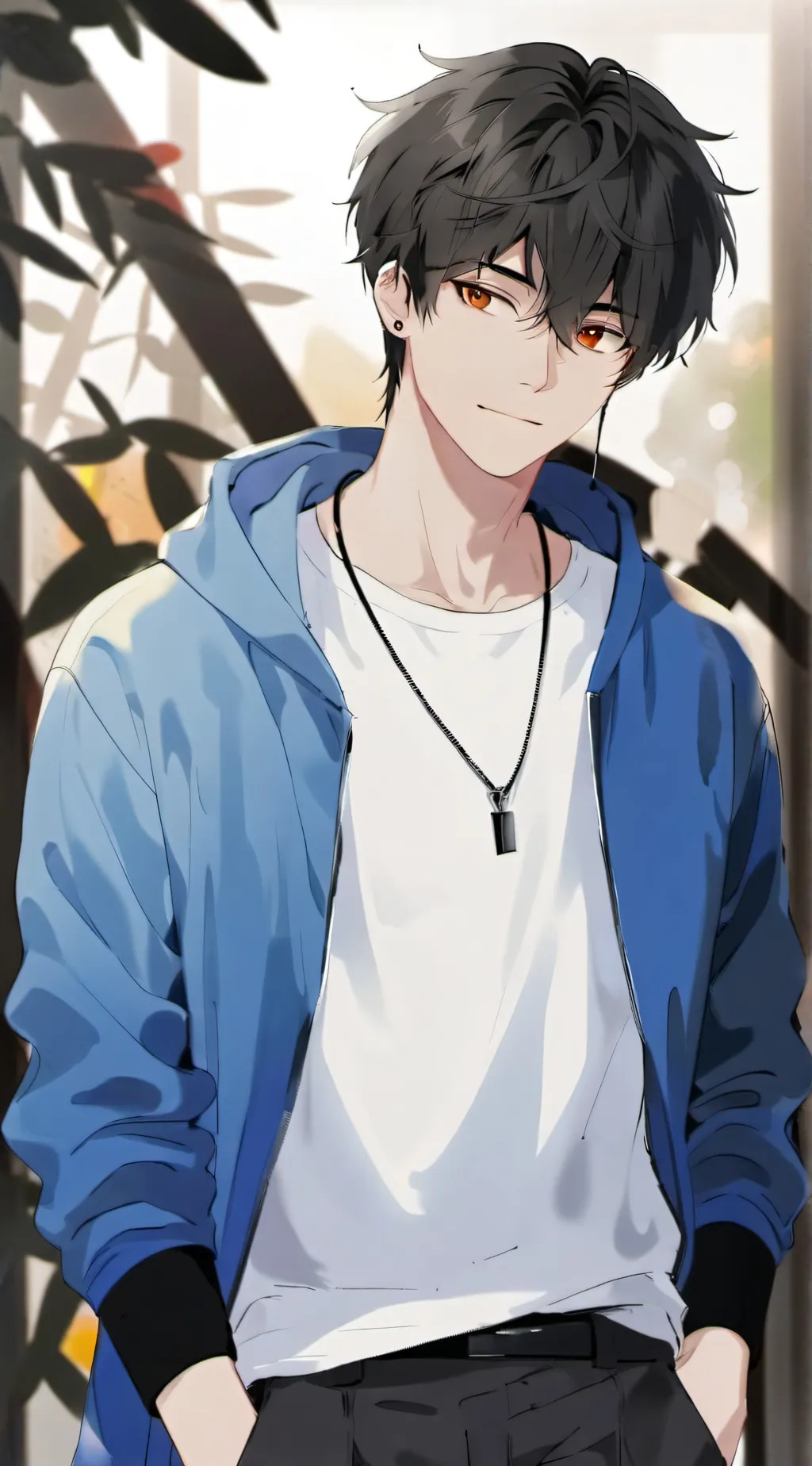 ai character: Max background