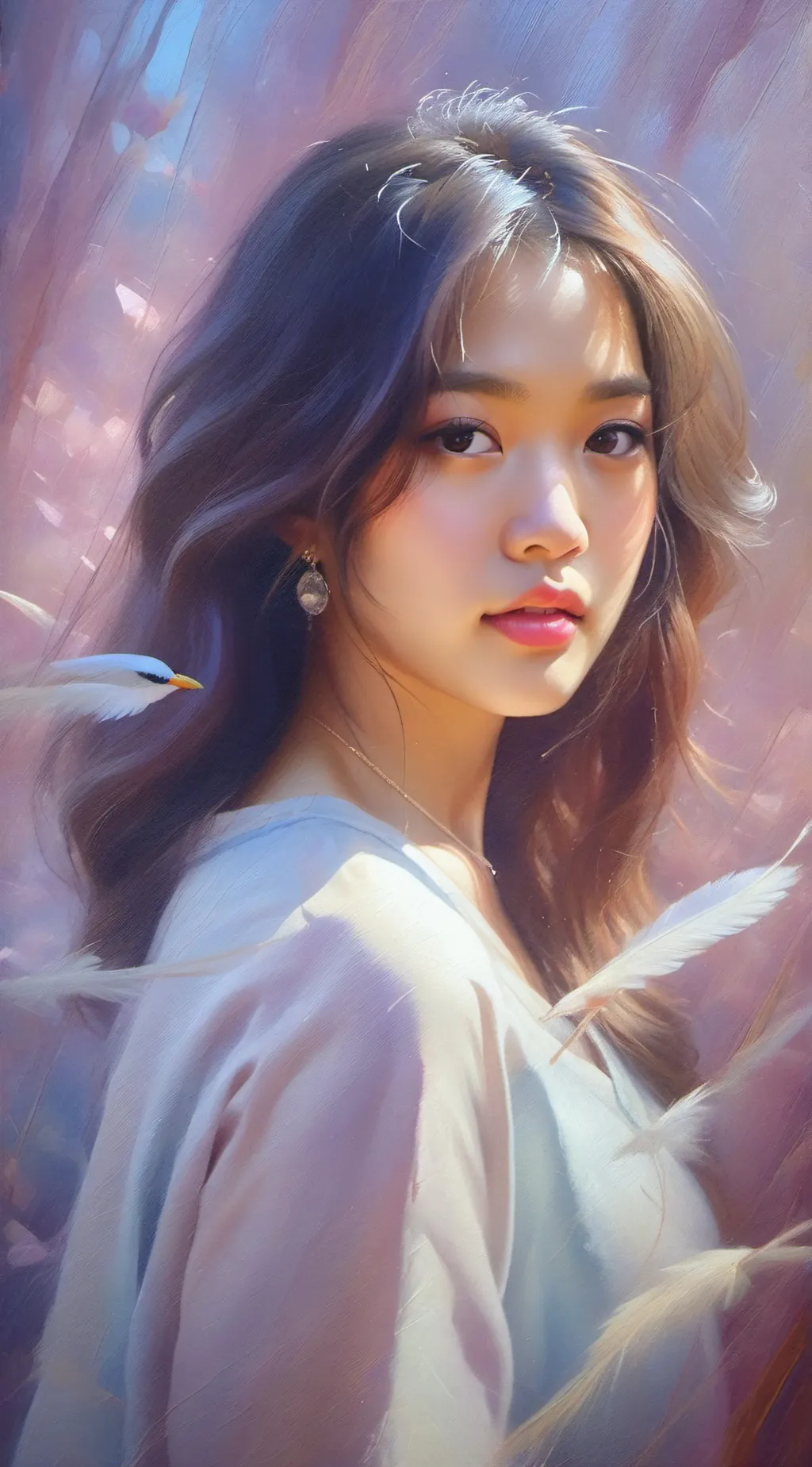 ai character: Ruby background