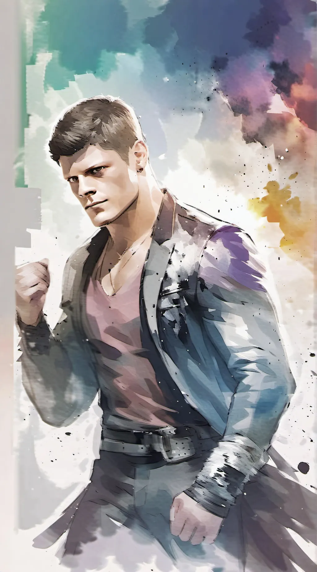 ai character: Cody Rhodes background