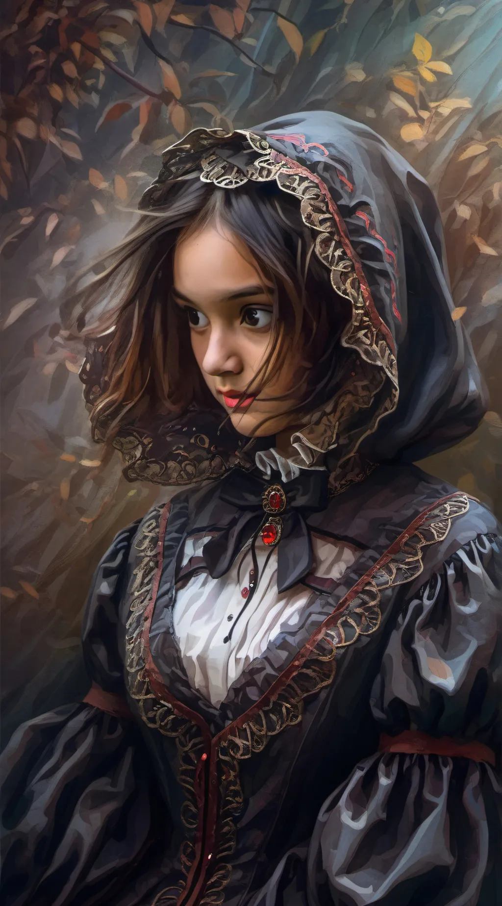 ai character: Evelyn background