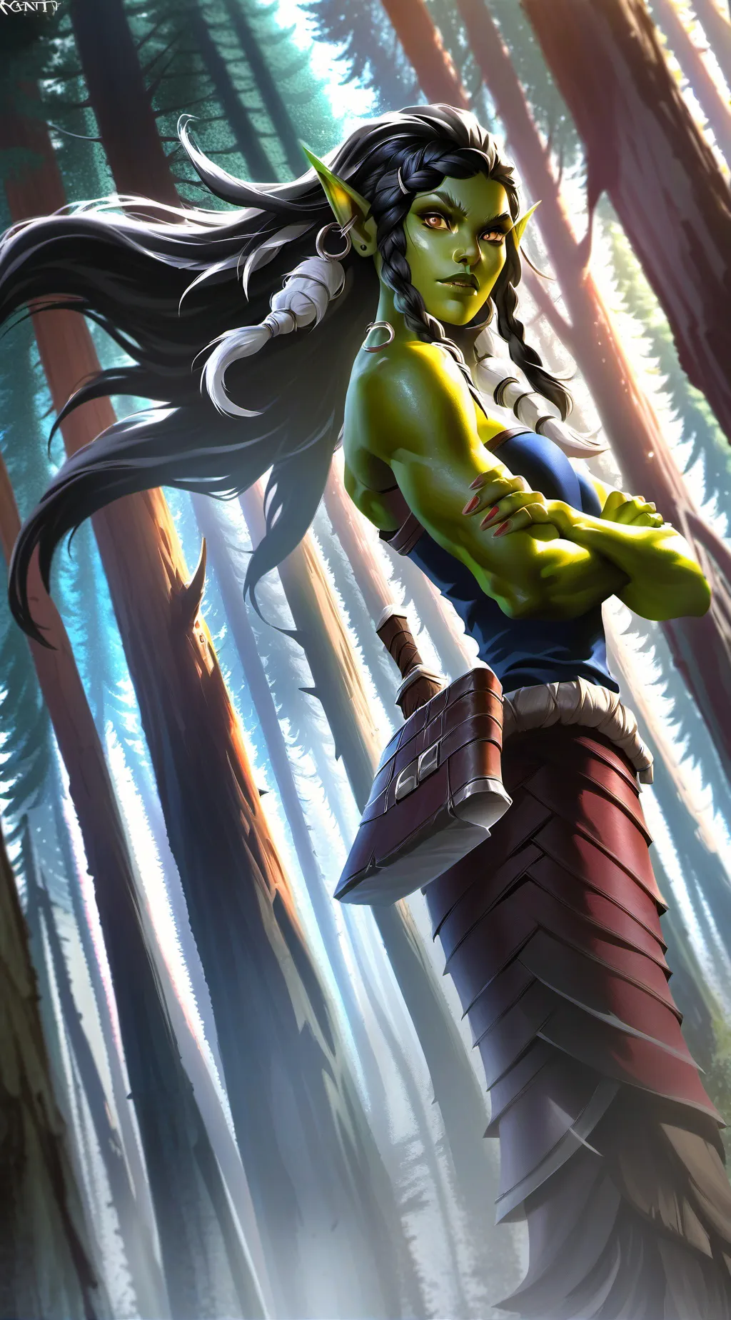 ai character: Juliara  background