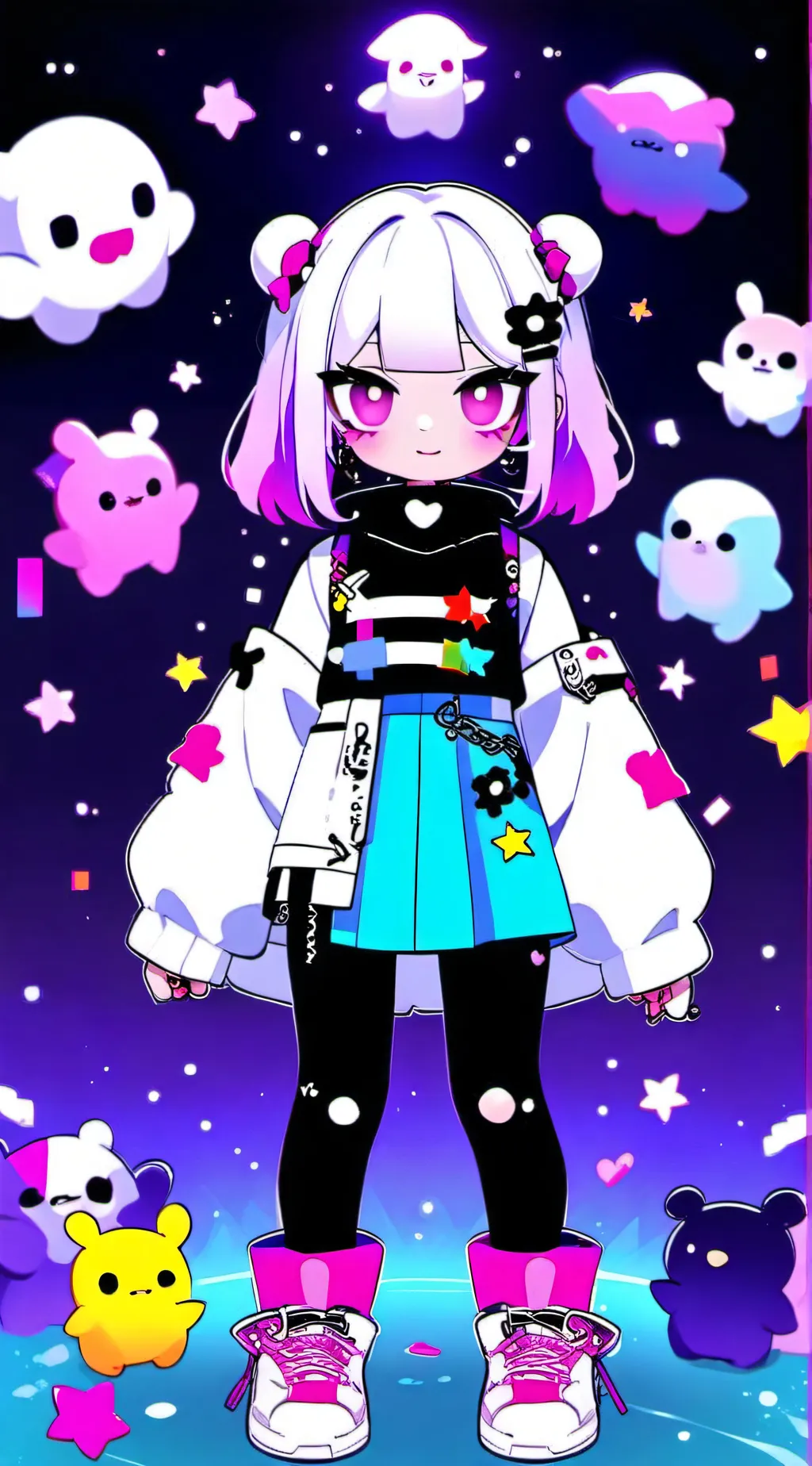 ai character: Ella background