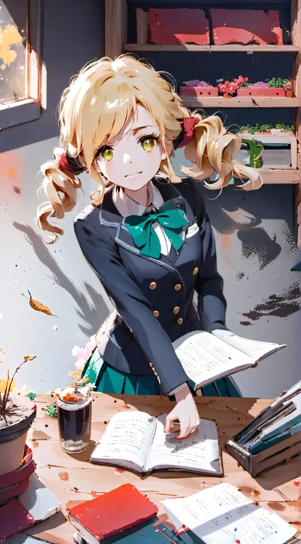 ai character: shigure ui background