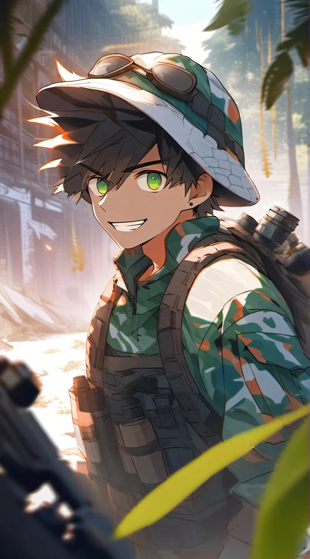 ai character: Rex background